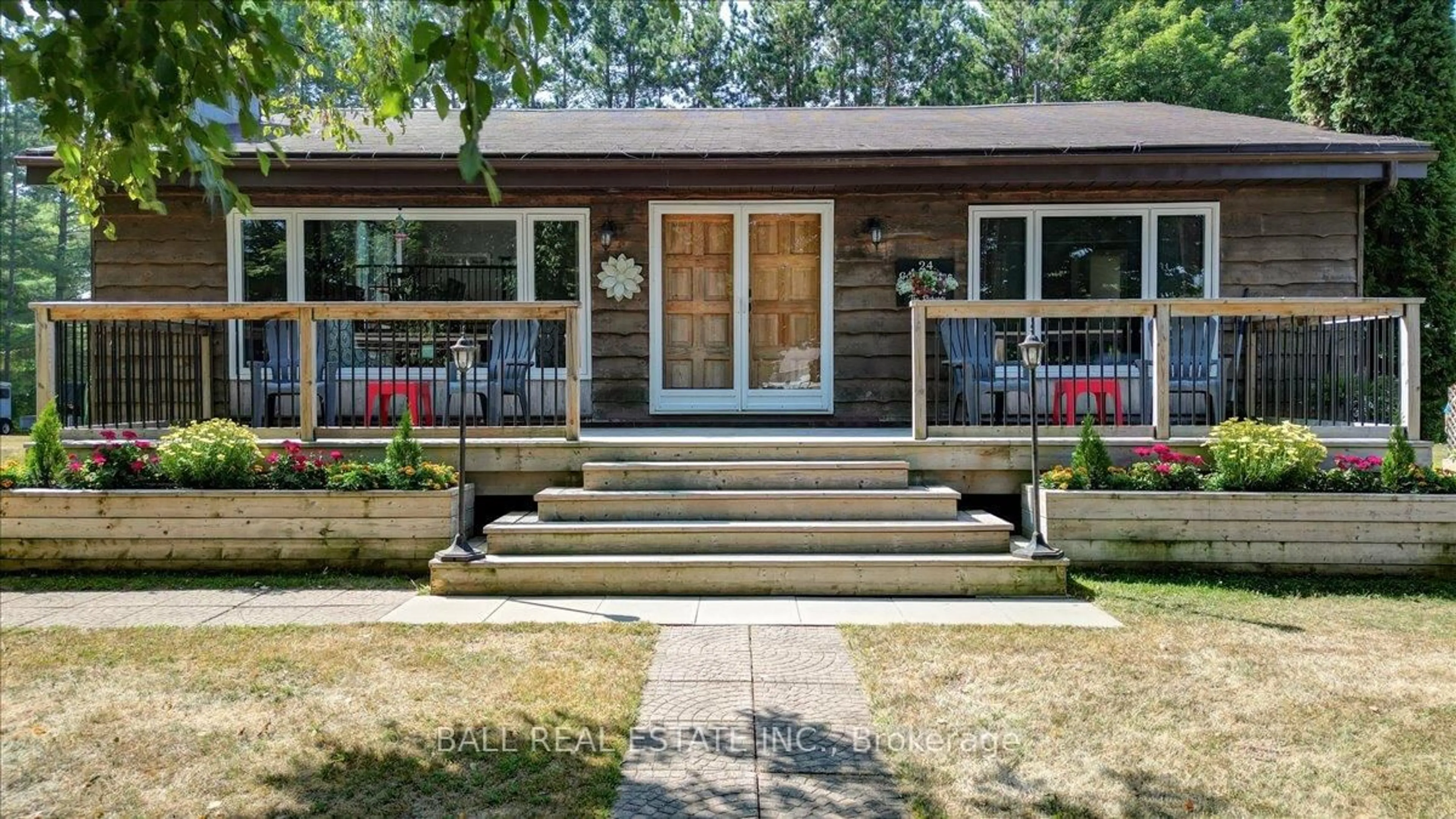 Home with brick exterior material, street for 24 Gould Lane, Bancroft Ontario K0L 1C0