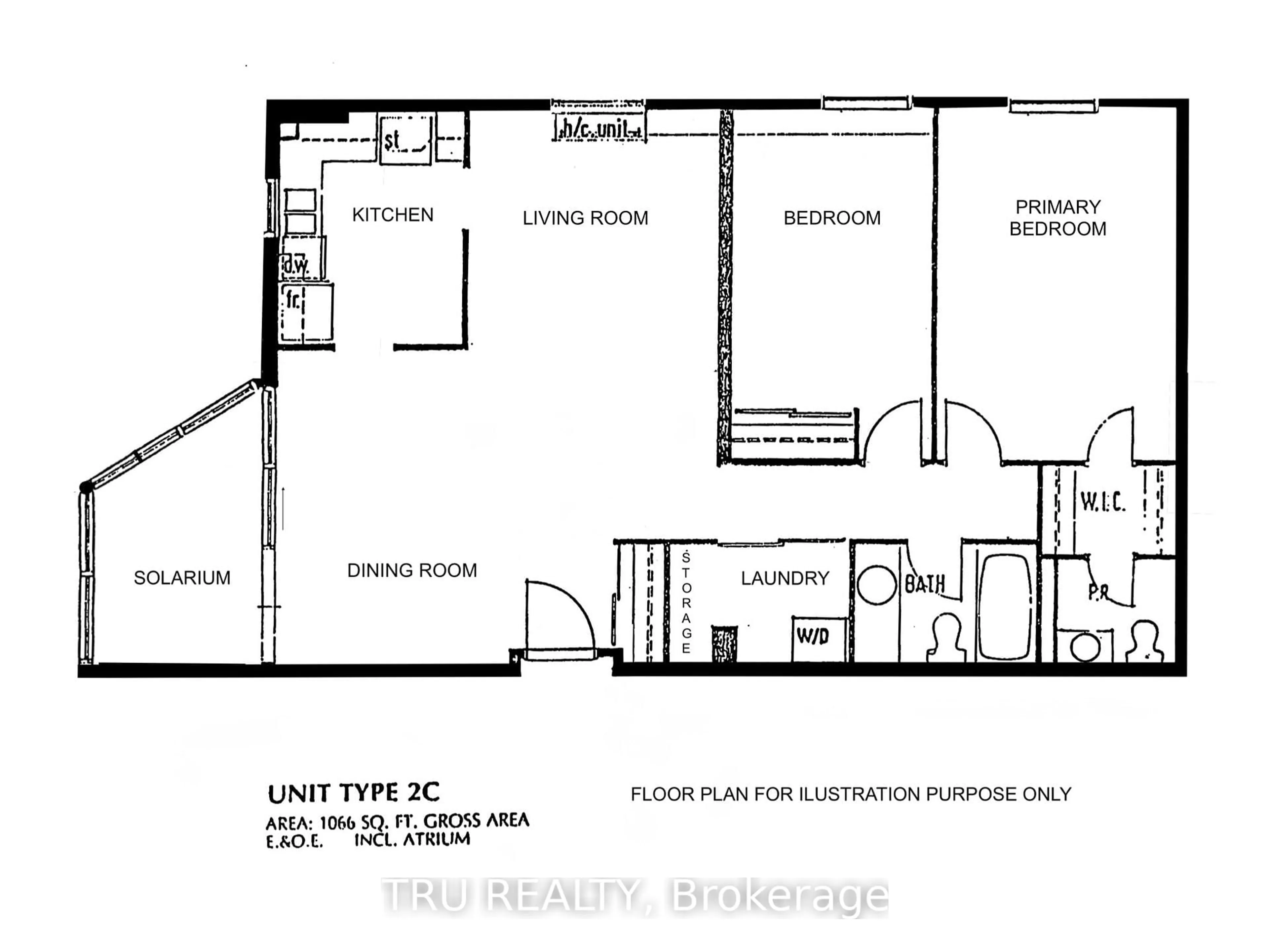 Floor plan for 2871 Richmond Rd #603, Ottawa Ontario K2B 8M5