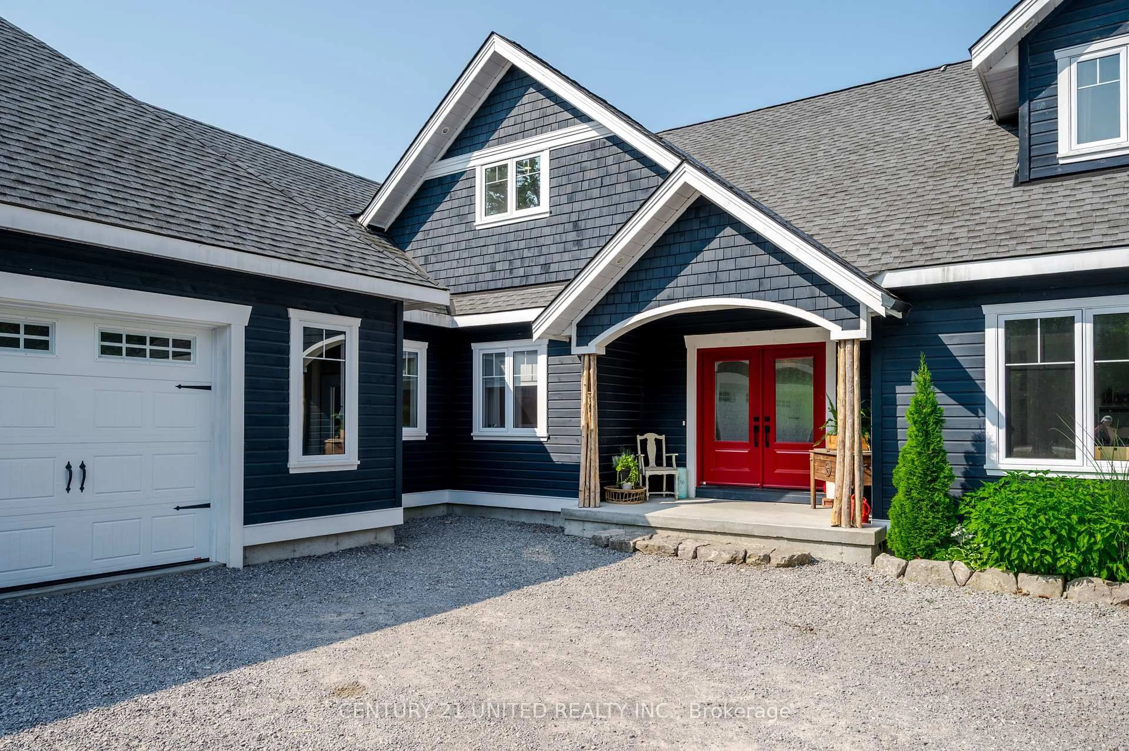 Home with brick exterior material, street for 142 Hickory Beach Rd, Kawartha Lakes Ontario K0M 1N0