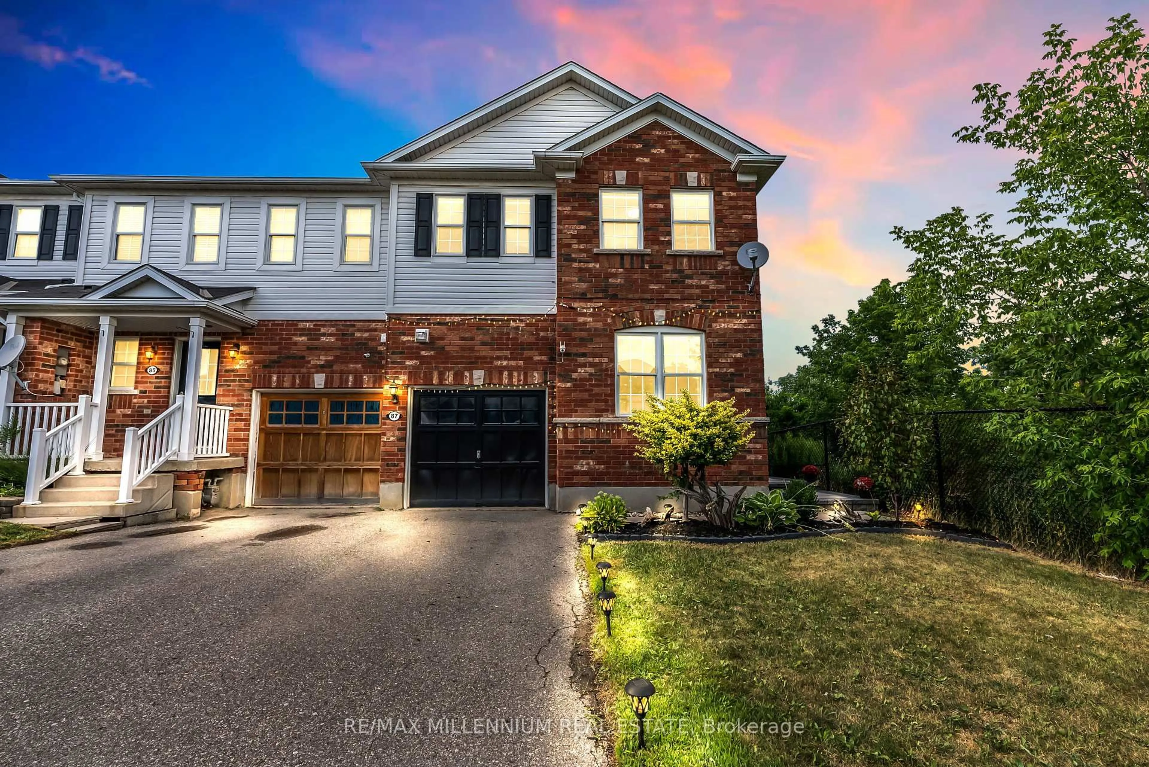 Home with brick exterior material, street for 87 Bloomington Dr, Cambridge Ontario N1P 1J5