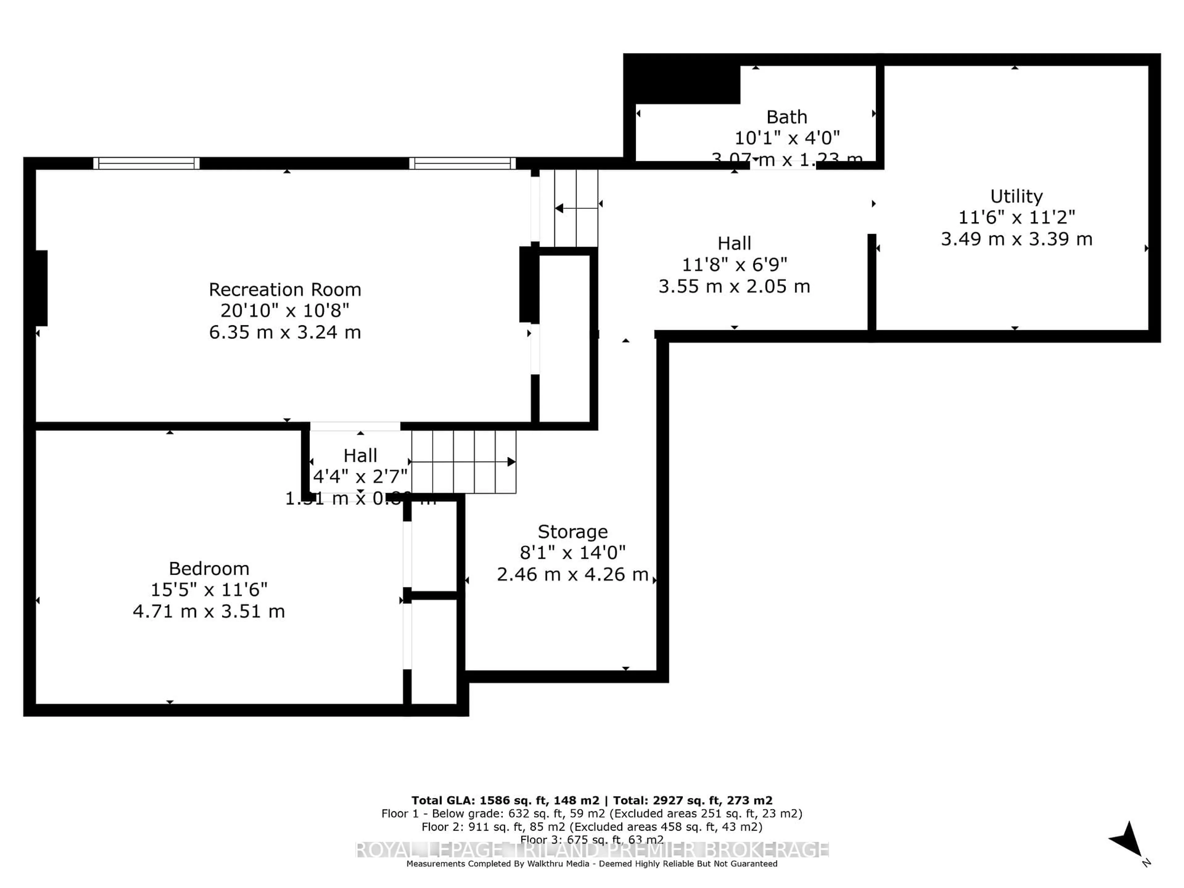 Floor plan for 792 Griffith St, London South Ontario N6K 3B1