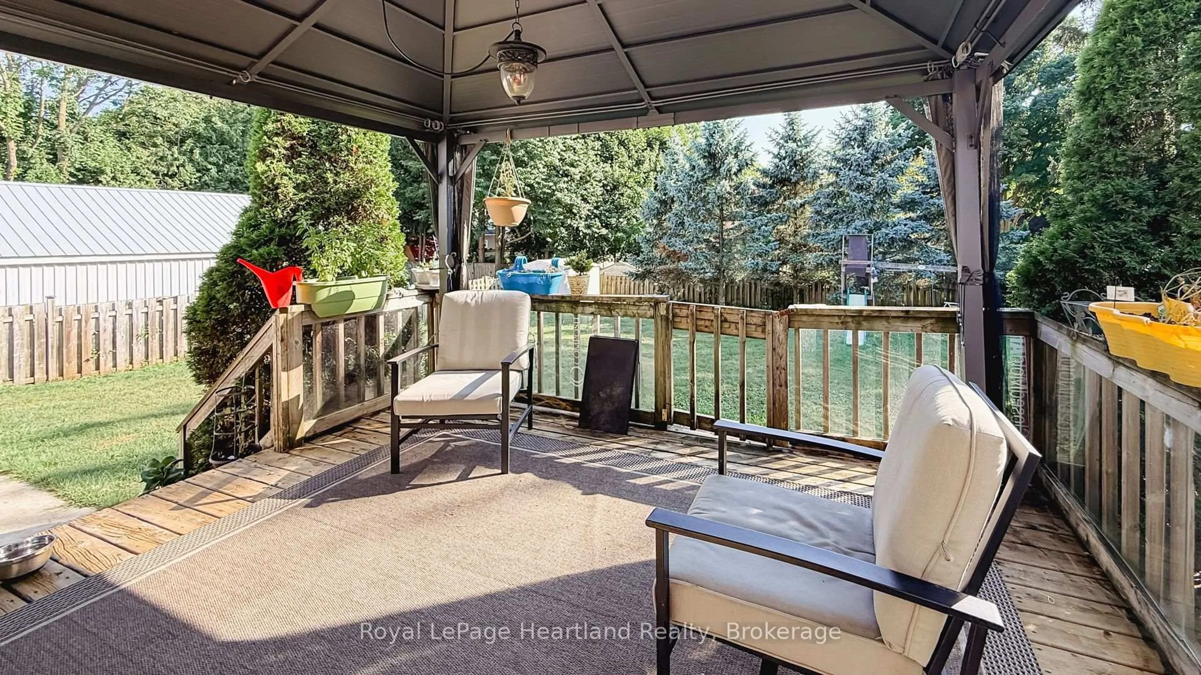 Patio, water/lake/river/ocean view for 72 Princess St, Central Huron Ontario N0M 1L0