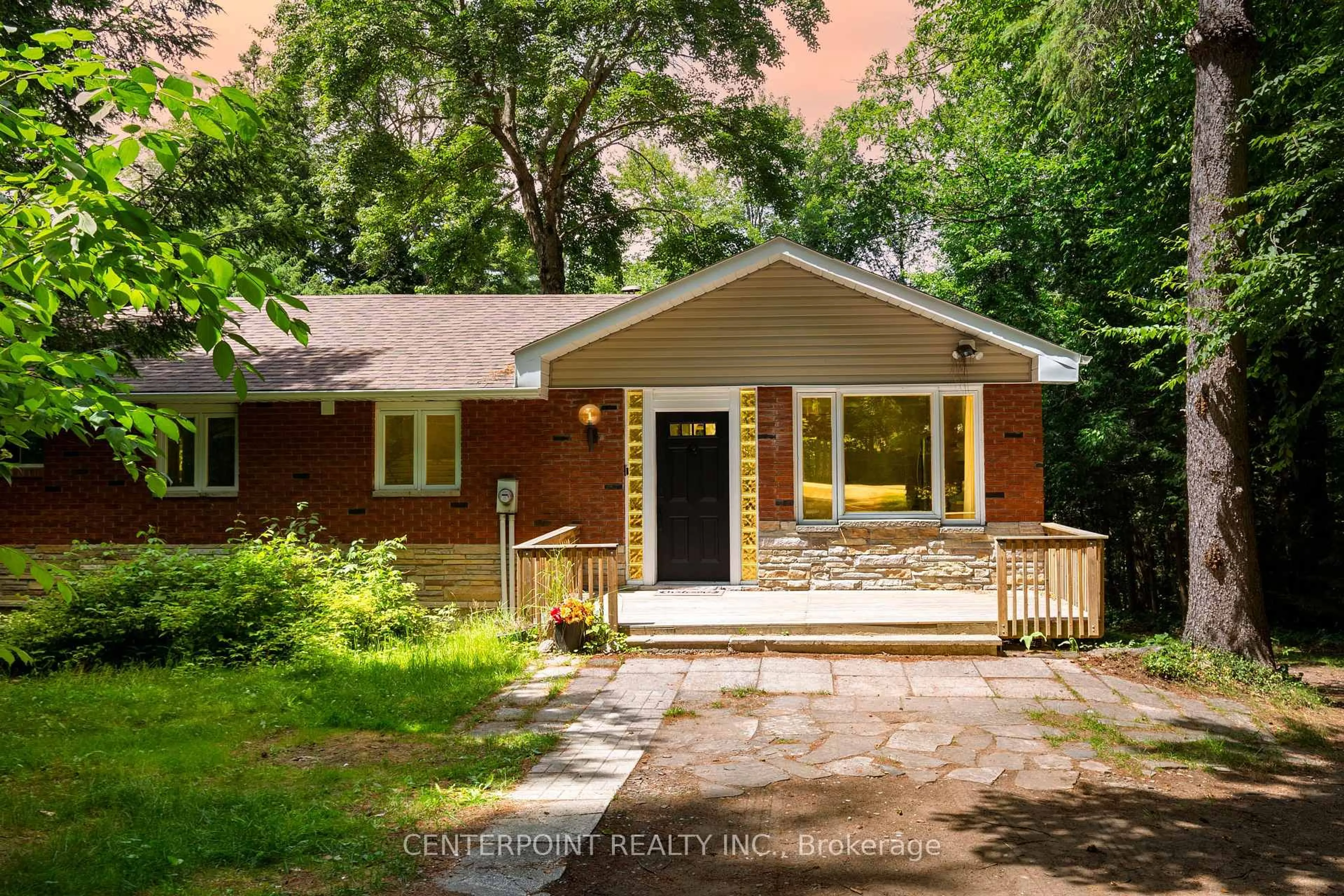 Home with brick exterior material, street for 214 Balsam Chutes Rd, Huntsville Ontario P0B 1M0