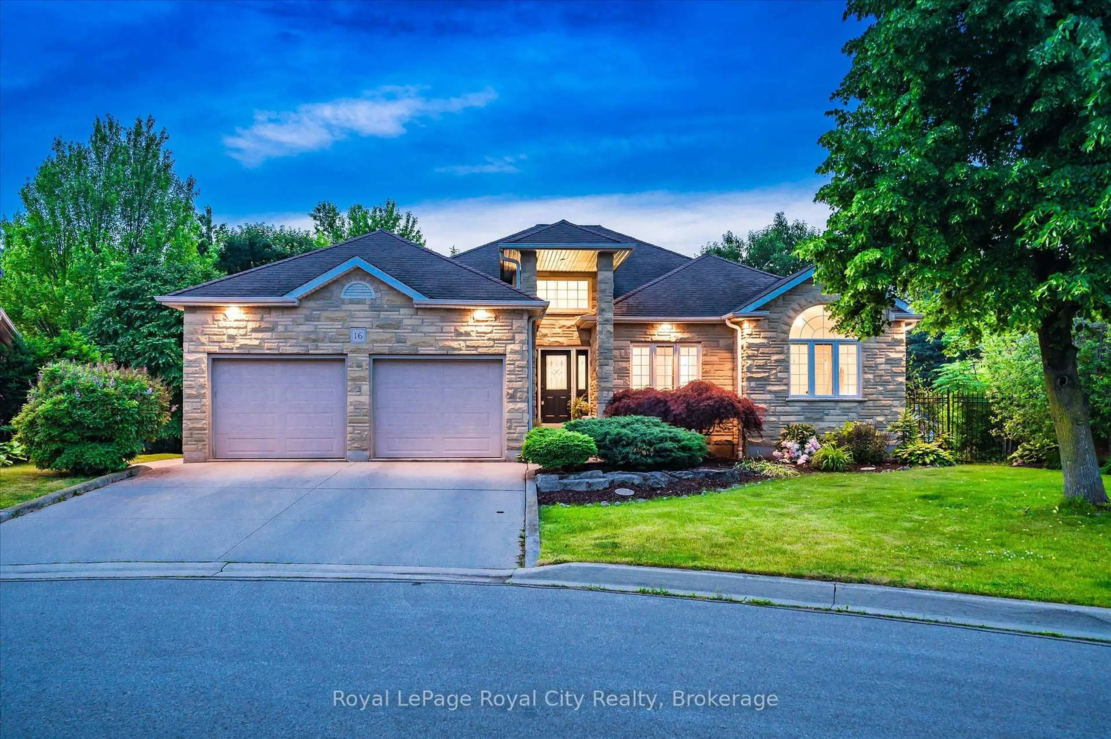 Home with brick exterior material, street for 16 Elderberry Crt, Guelph Ontario N1L 1K3