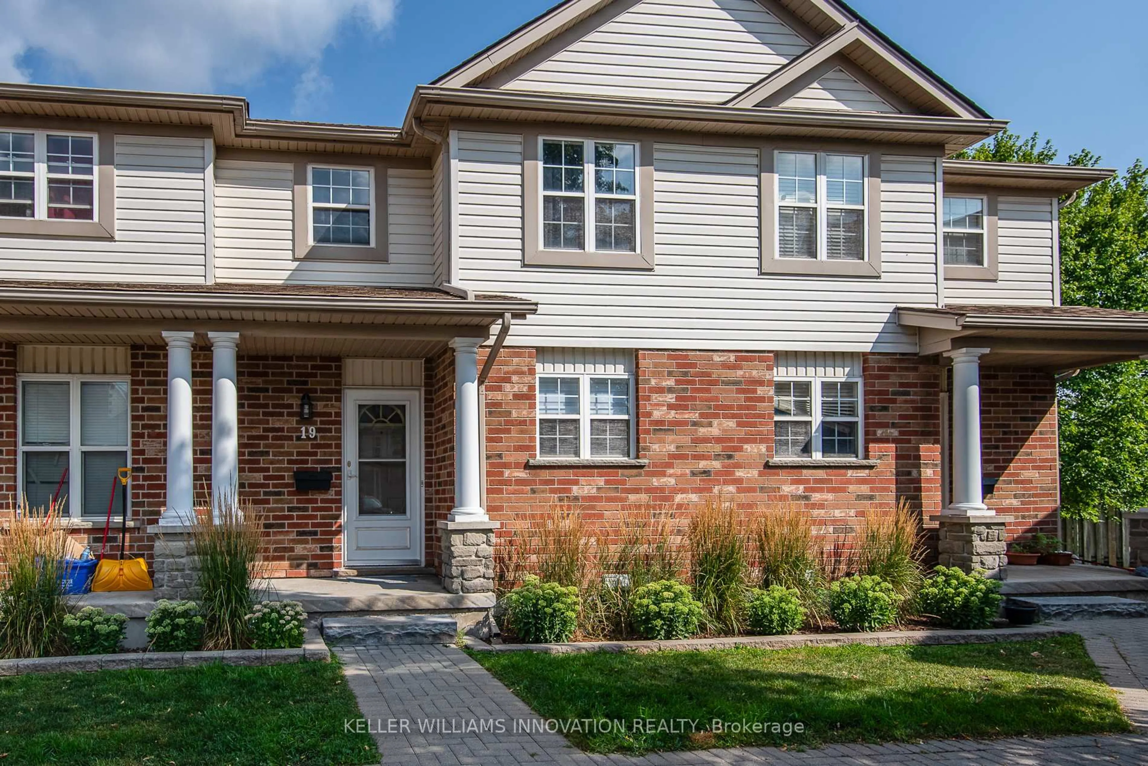 Home with brick exterior material, street for 400 Wilson Ave #19, Kitchener Ontario N2C 2S1
