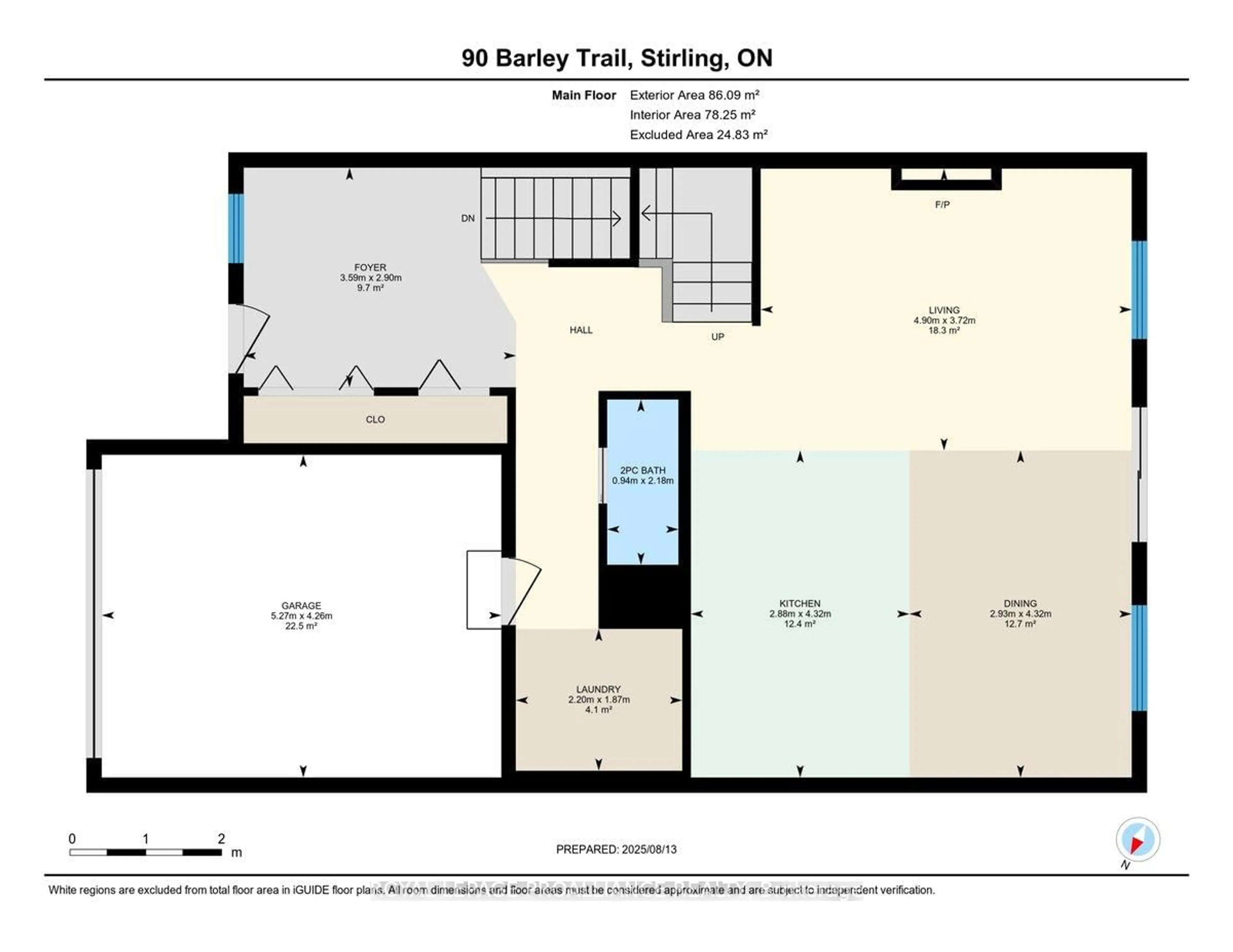 Floor plan for 90 Barley Tr, Stirling Ontario K0K 3E0