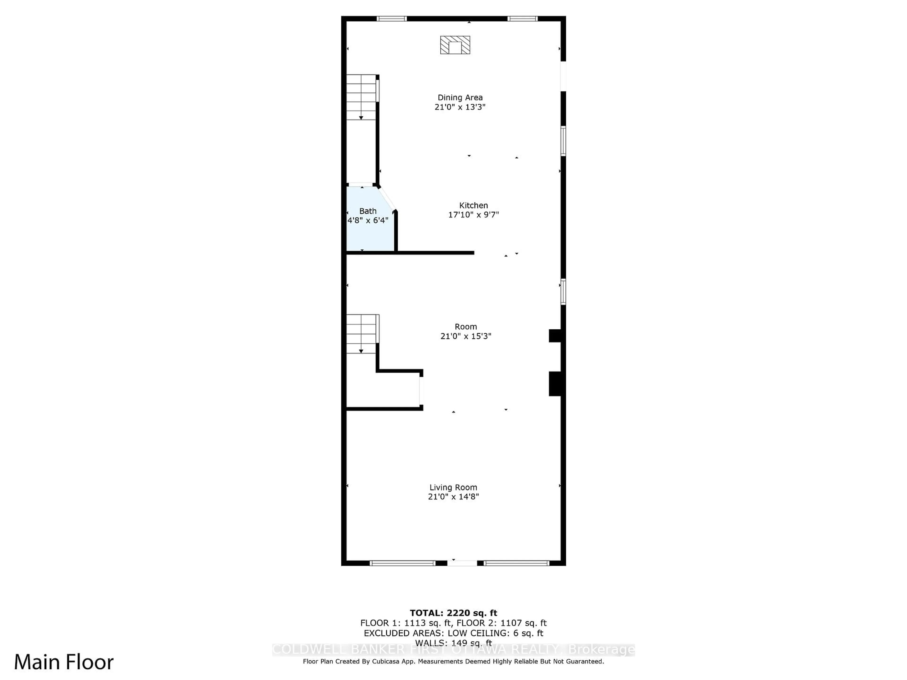 Floor plan for 1373 Flower Station Rd, Lanark Ontario K0G 1K0