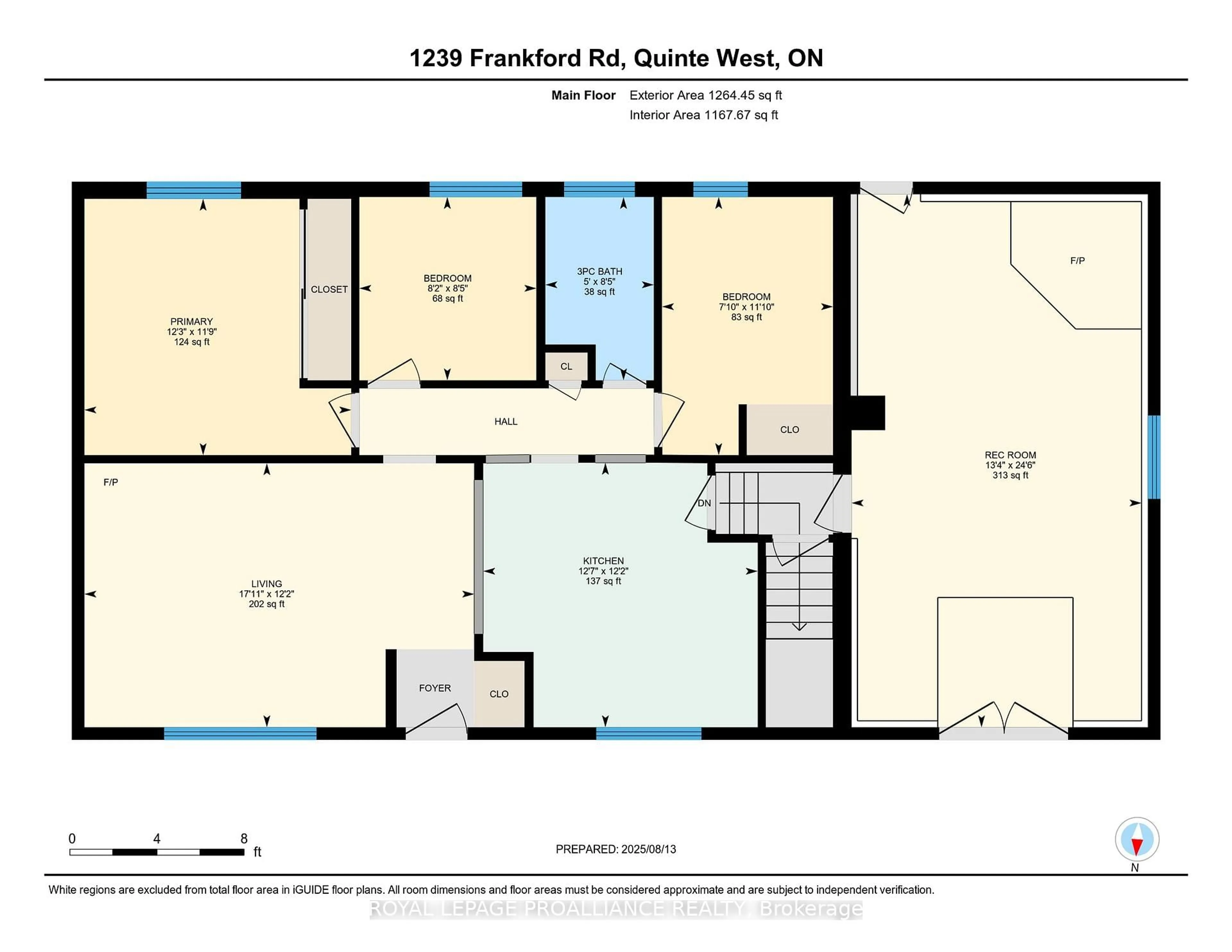 Floor plan for 1239 Frankford Rd, Hastings Ontario K0K 2C0