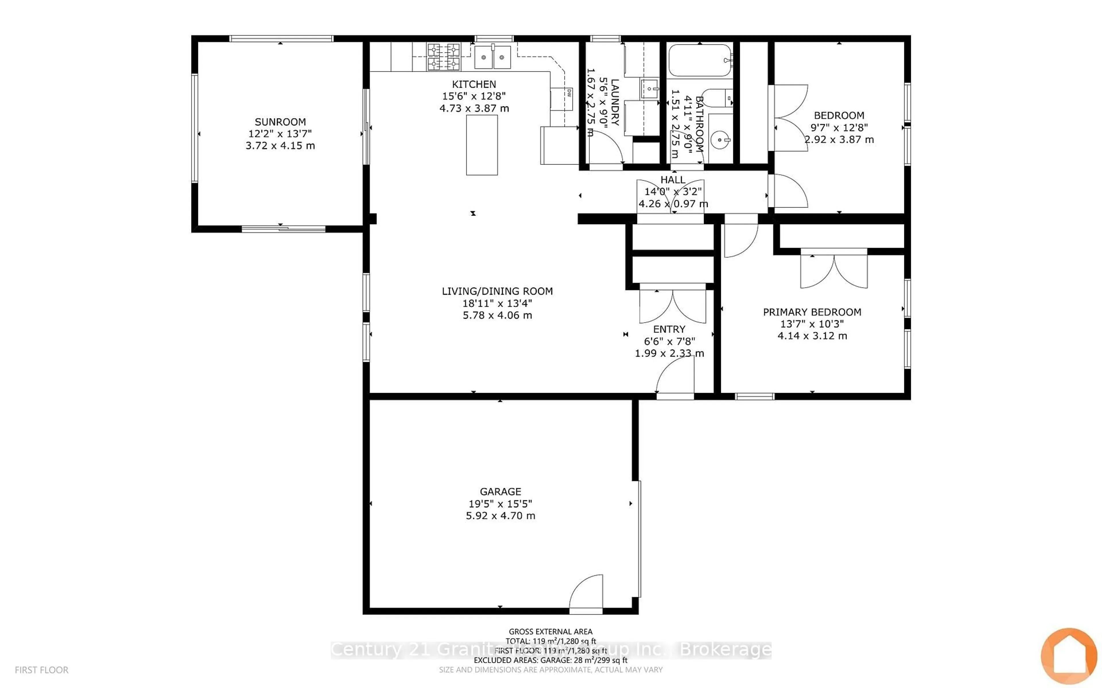 Floor plan for 58 Creekside Circ, Kawartha Lakes Ontario K0M 1L0