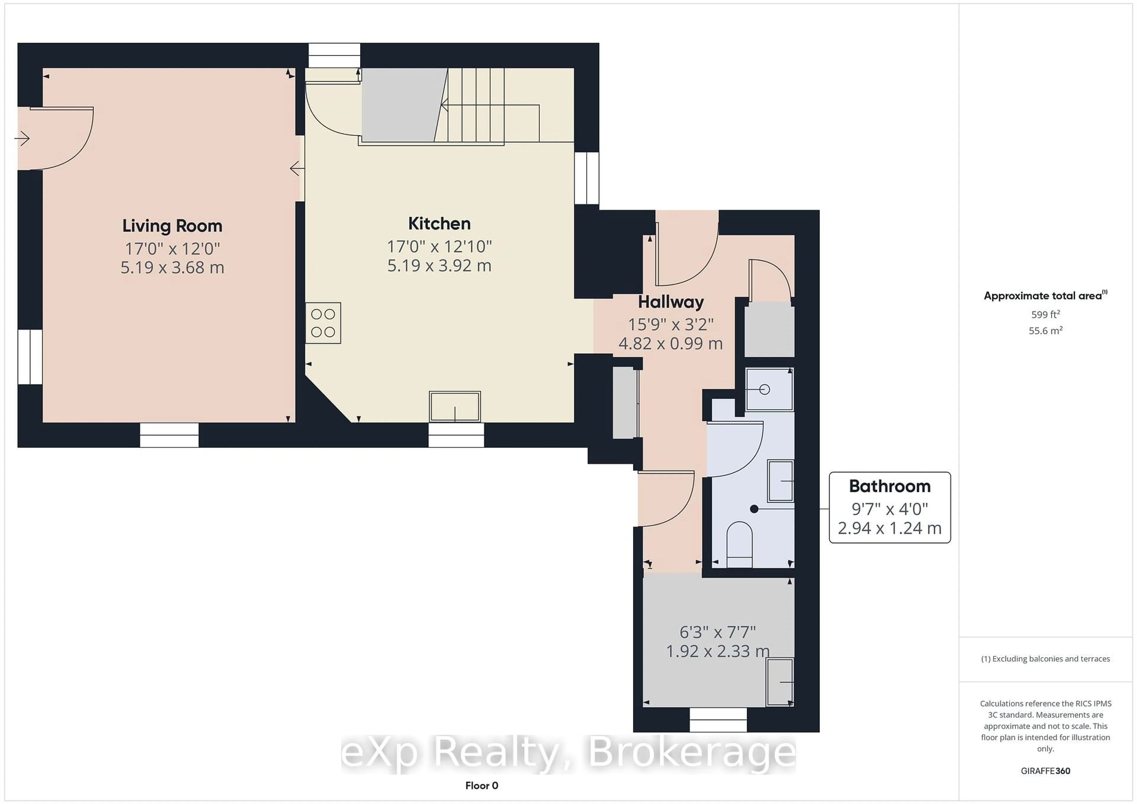 Floor plan for 56 Absalom St, South Bruce Ontario N0G 2J0