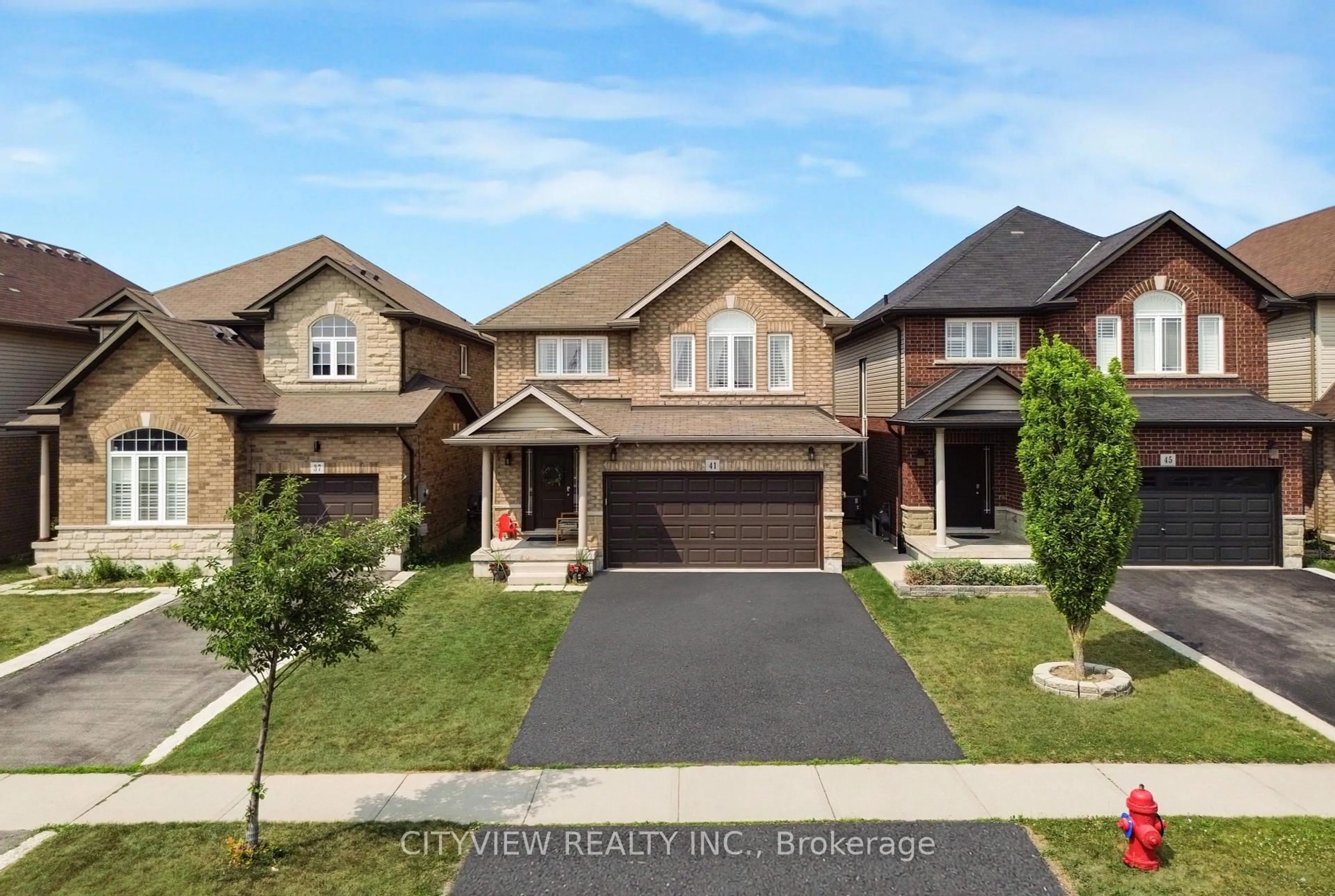 Home with brick exterior material, street for 41 Bellagio Ave, Hamilton Ontario L0R 1P0