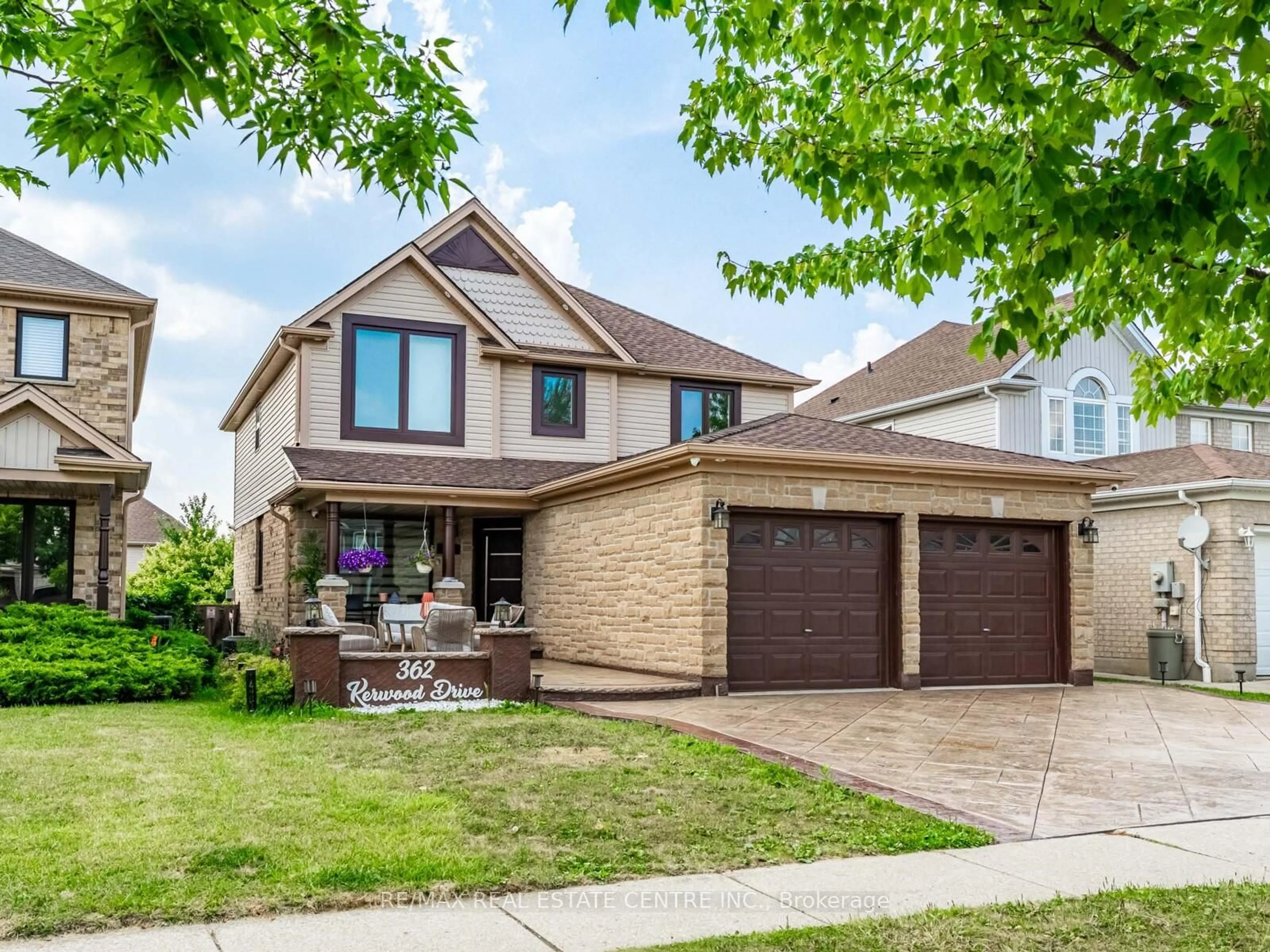 Home with brick exterior material, street for 362 Kerwood Dr, Cambridge Ontario N3C 4L9