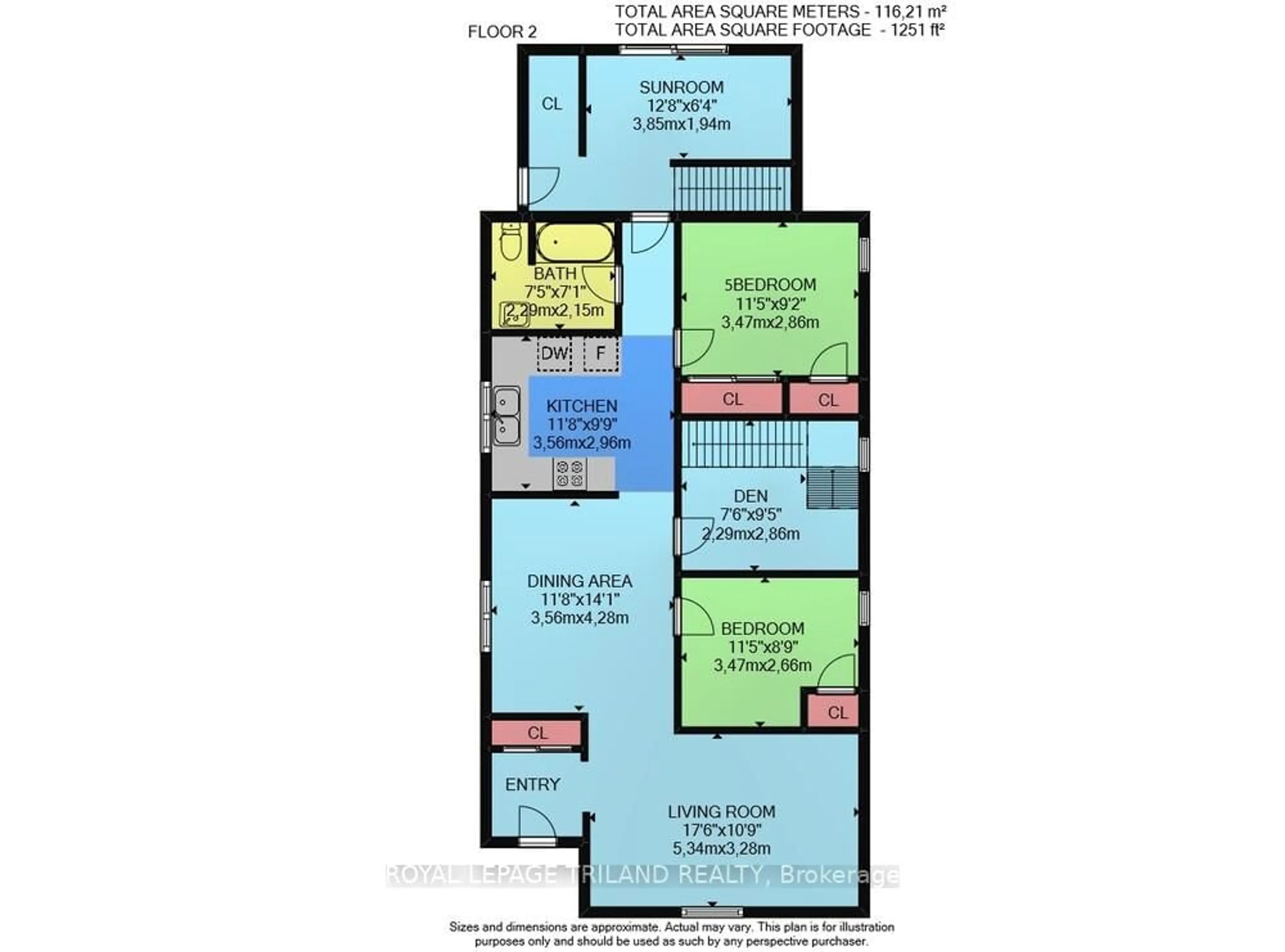Floor plan for 110 Windsor Ave, London South Ontario N6C 1Z9