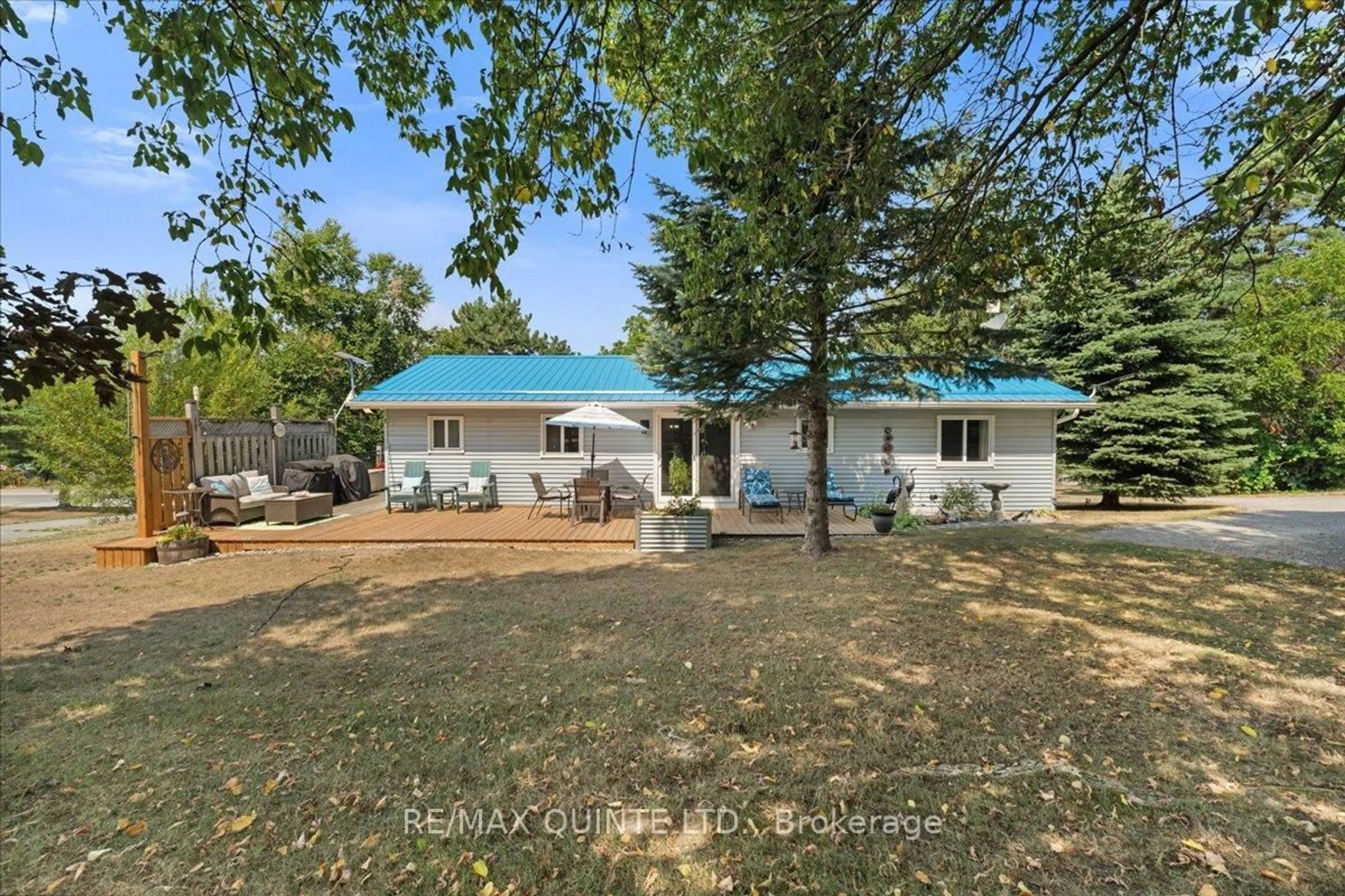 A pic from outside/outdoor area/front of a property/back of a property/a pic from drone, unknown for 19 County Rd 18 Rd, Prince Edward County Ontario K0K 1P0
