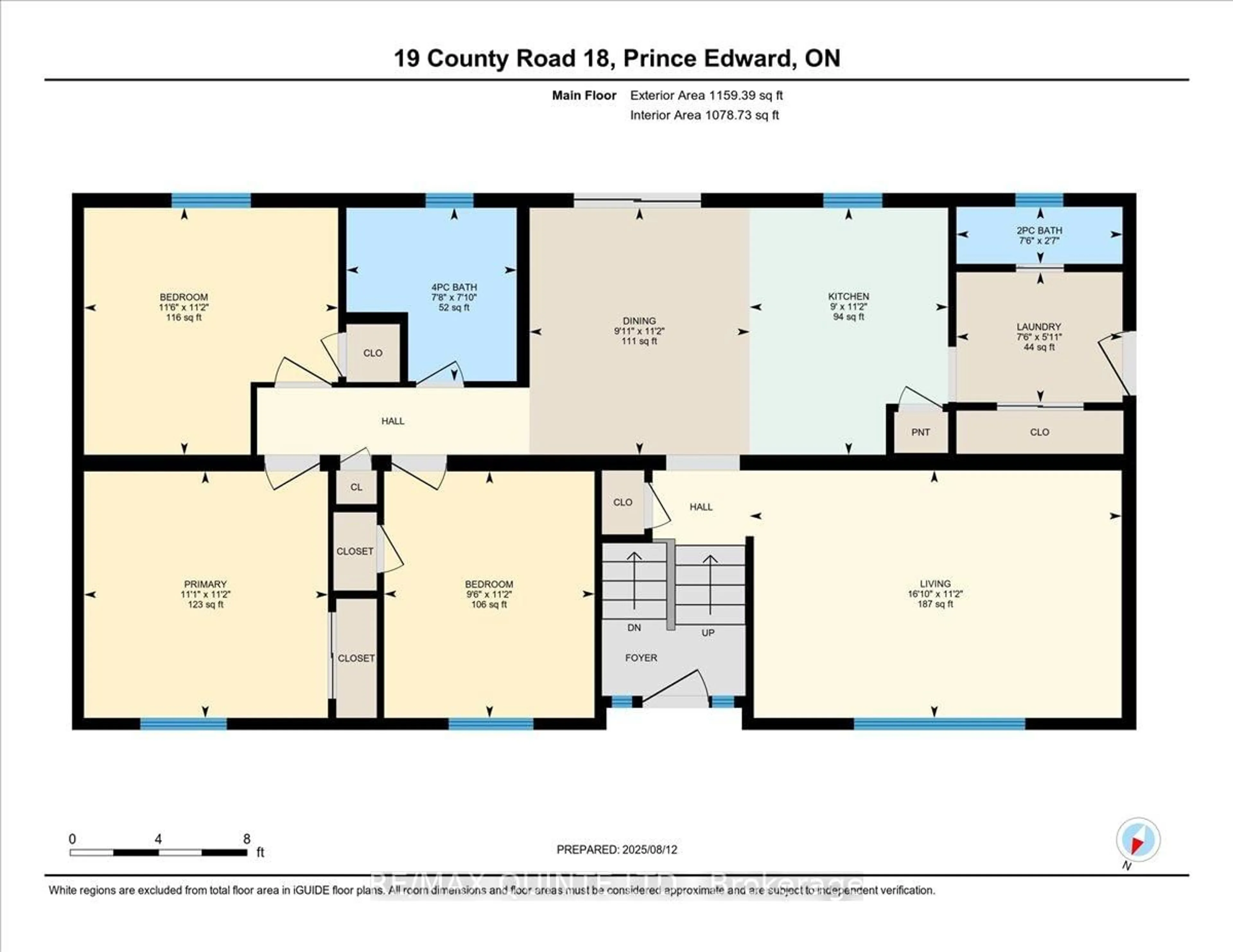 Floor plan for 19 County Rd 18 Rd, Prince Edward County Ontario K0K 1P0