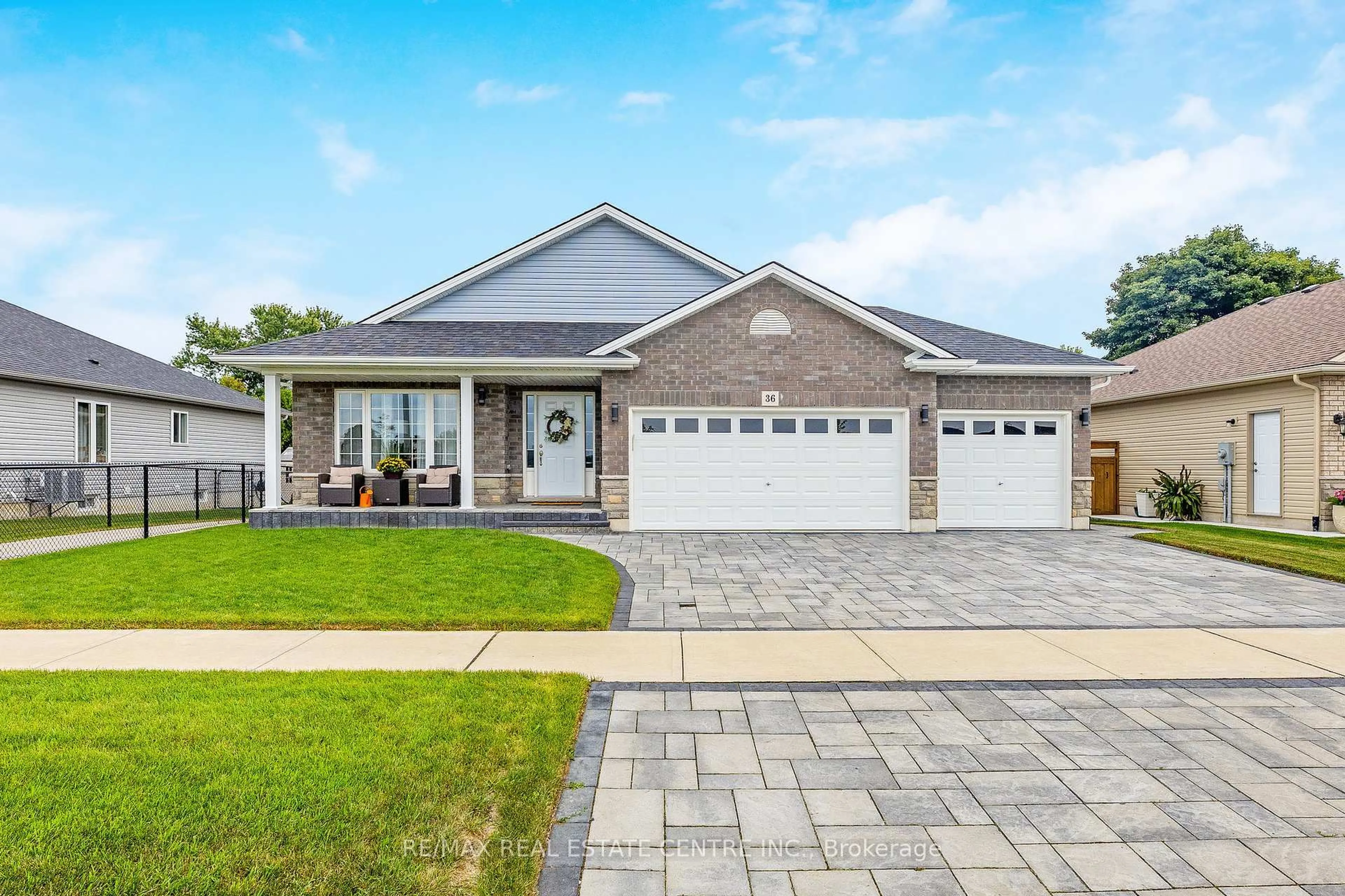 Home with brick exterior material, street for 36 Michelles Way, Haldimand Ontario N0A 1H0