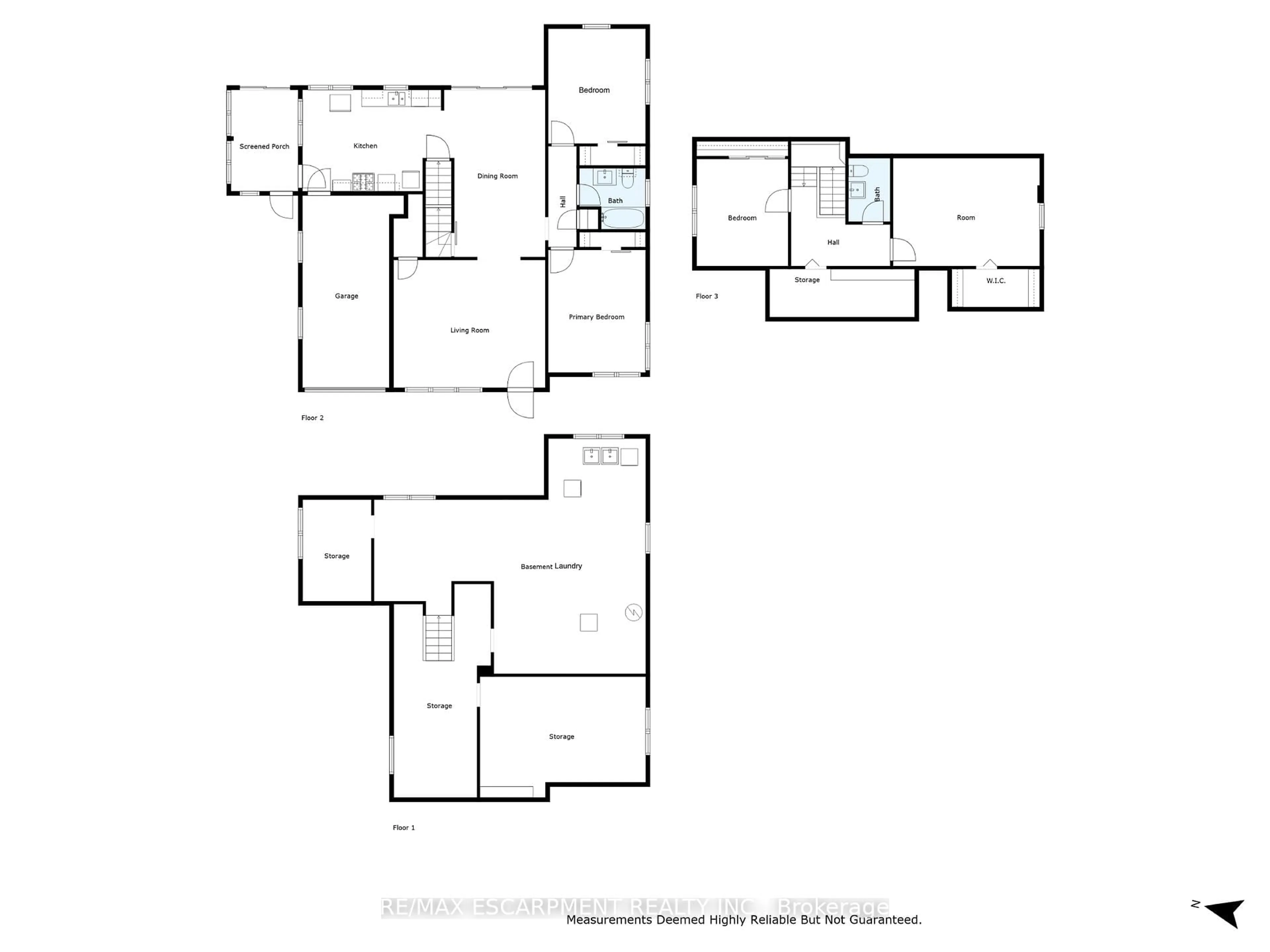 Floor plan for 473 Hamilton Dr, Hamilton Ontario L9G 2A9
