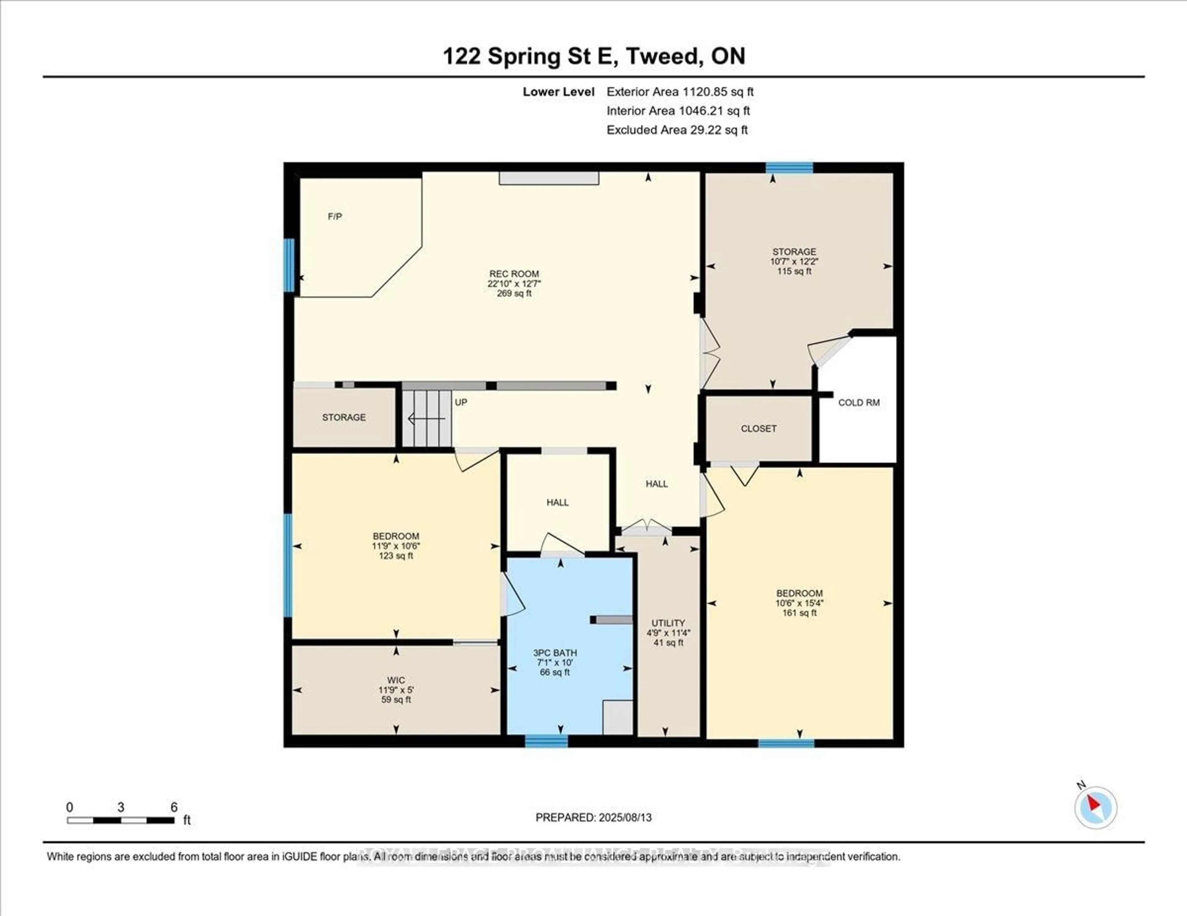 Floor plan for 122 Spring St, Tweed Ontario K0K 3J0