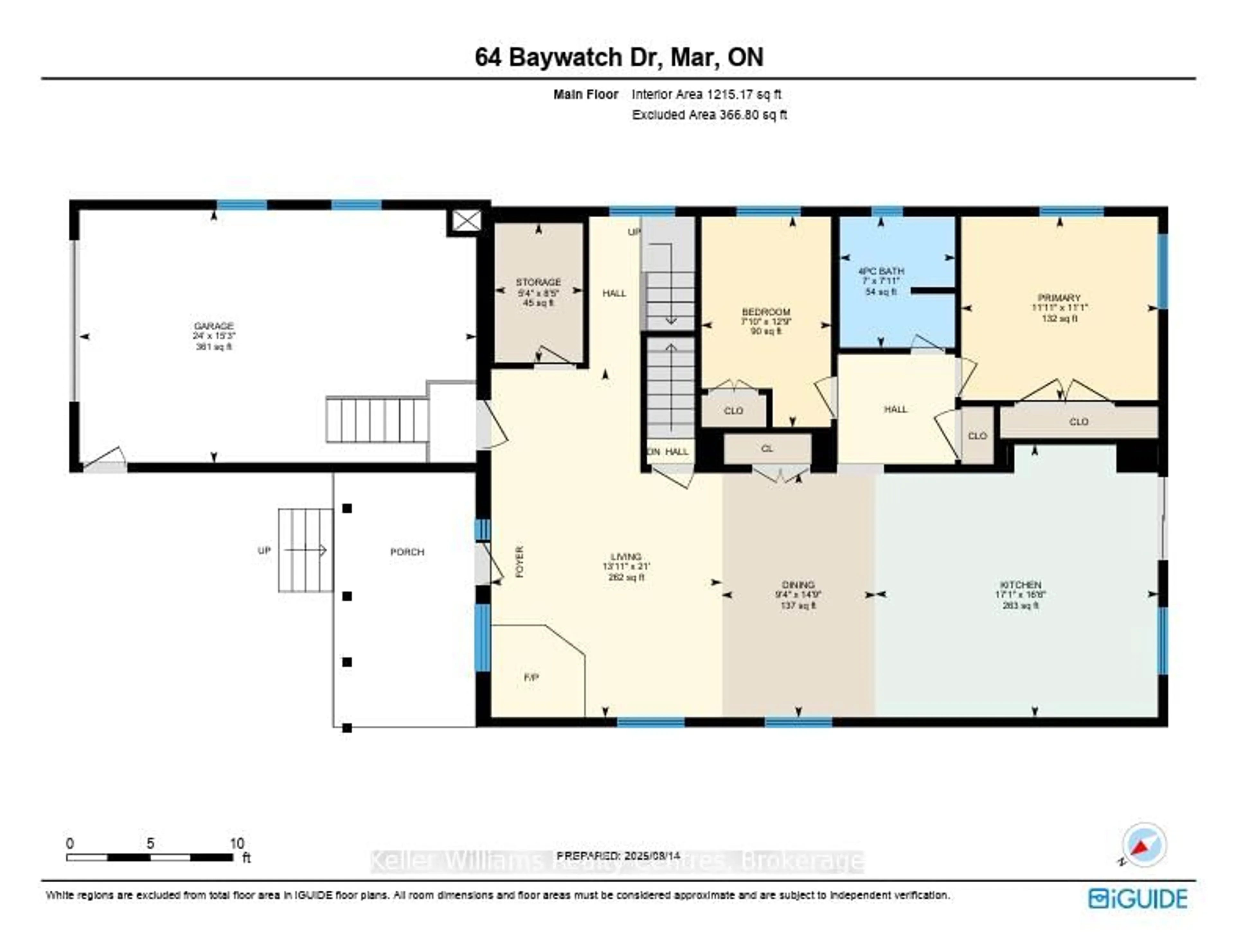 Floor plan for 64 Baywatch Dr, Northern Bruce Peninsula Ontario N0H 2T0