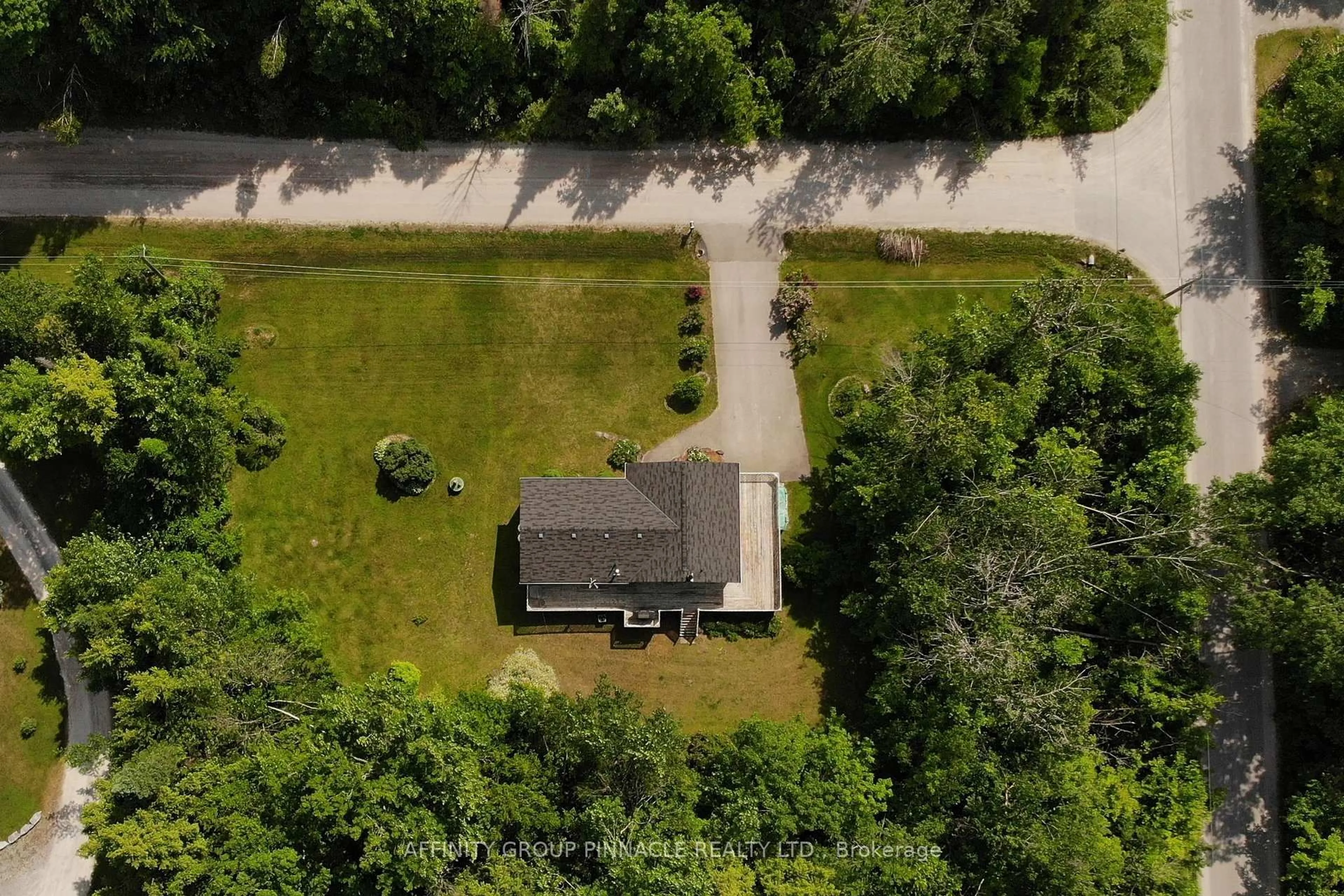 A pic from outside/outdoor area/front of a property/back of a property/a pic from drone, water/lake/river/ocean view for 3 Hemlock St, Kawartha Lakes Ontario K0M 1N0