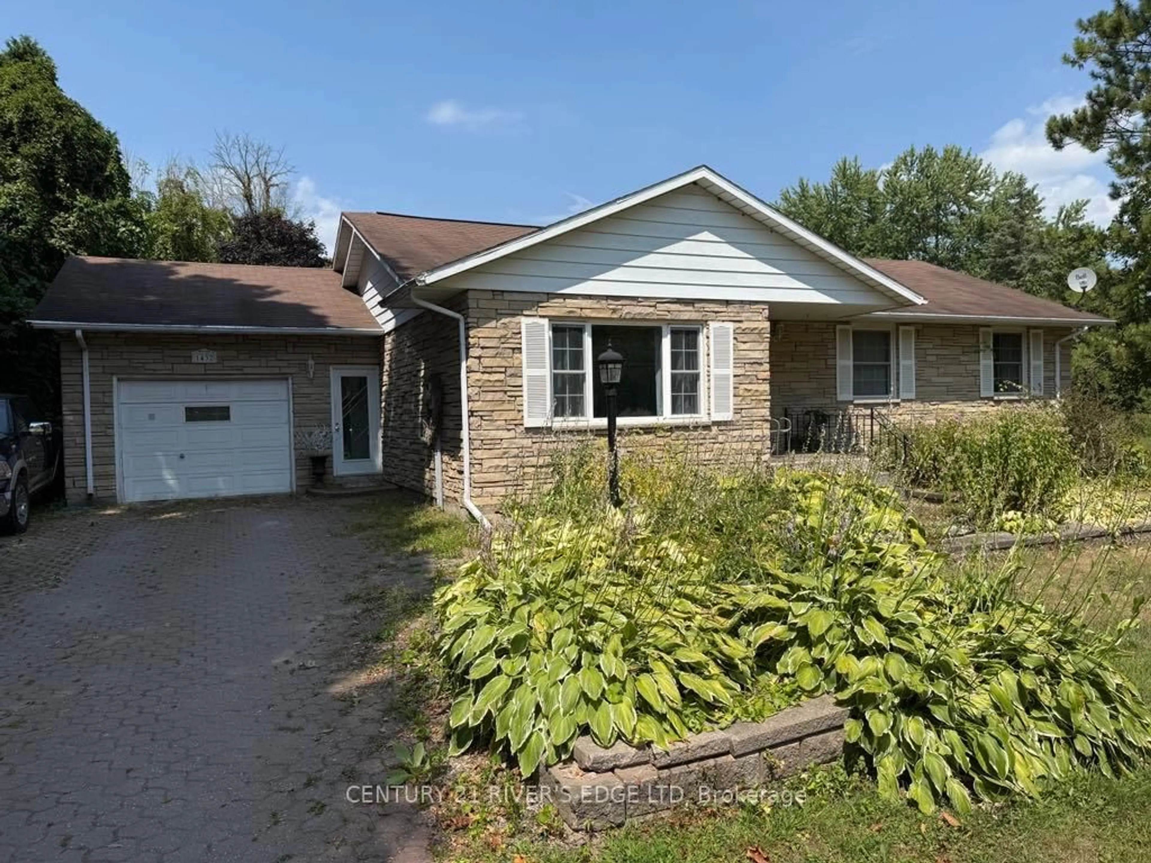 Home with brick exterior material, street for 1432 County Rd 2 Rd, Elizabethtown-Kitley Ontario K6V 5P3