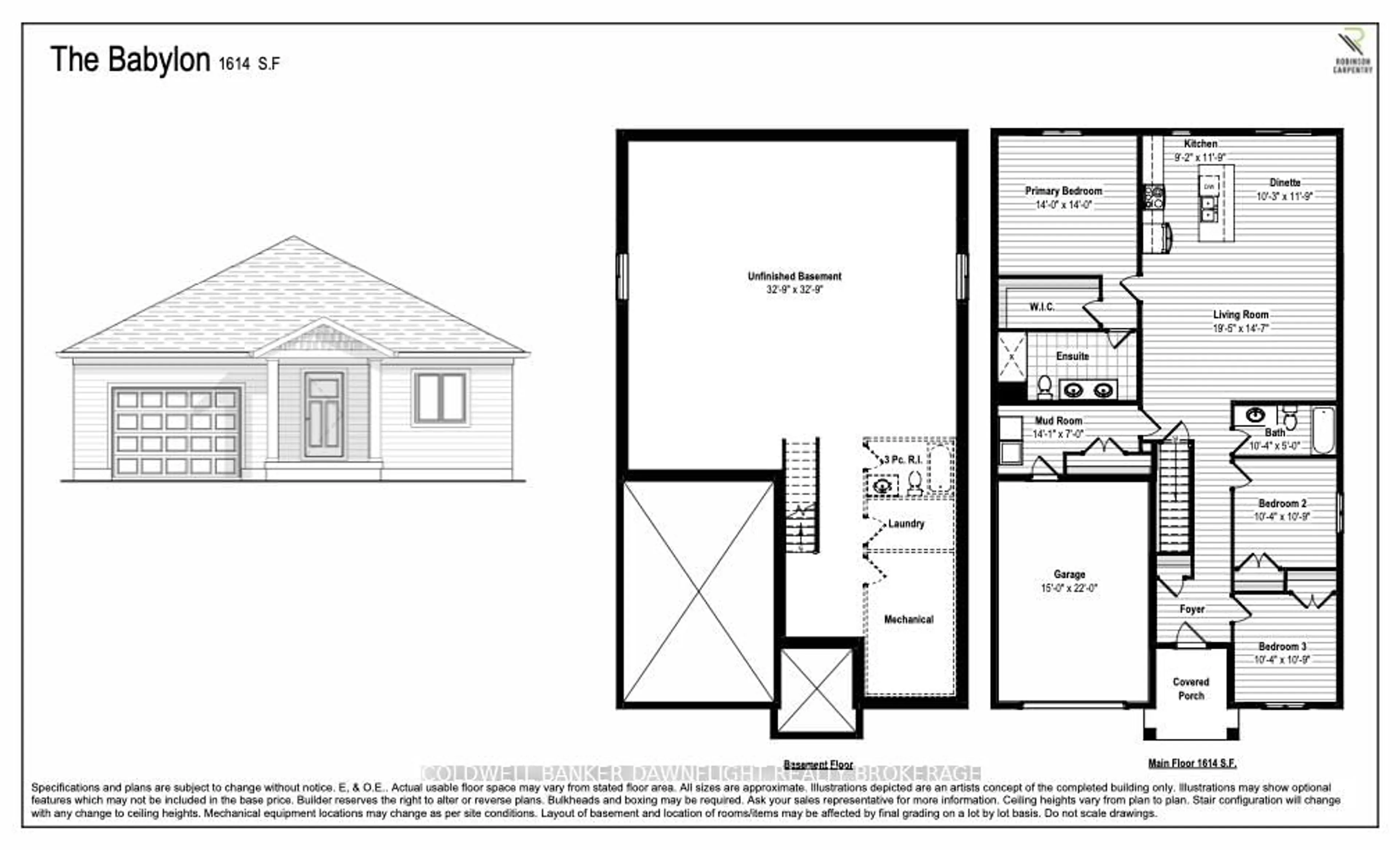 Floor plan for 111 Victoria Ave, South Huron Ontario N0M 1M0