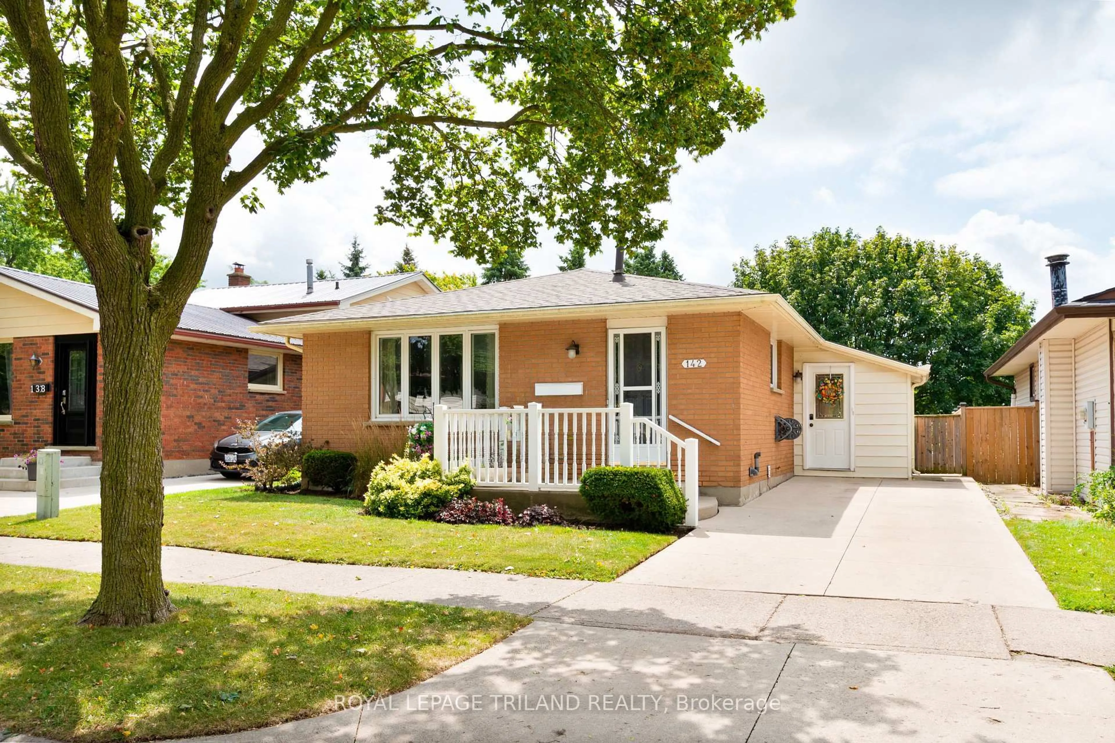 Home with brick exterior material, street for 142 Muriel Cres, London South Ontario N6E 2K6