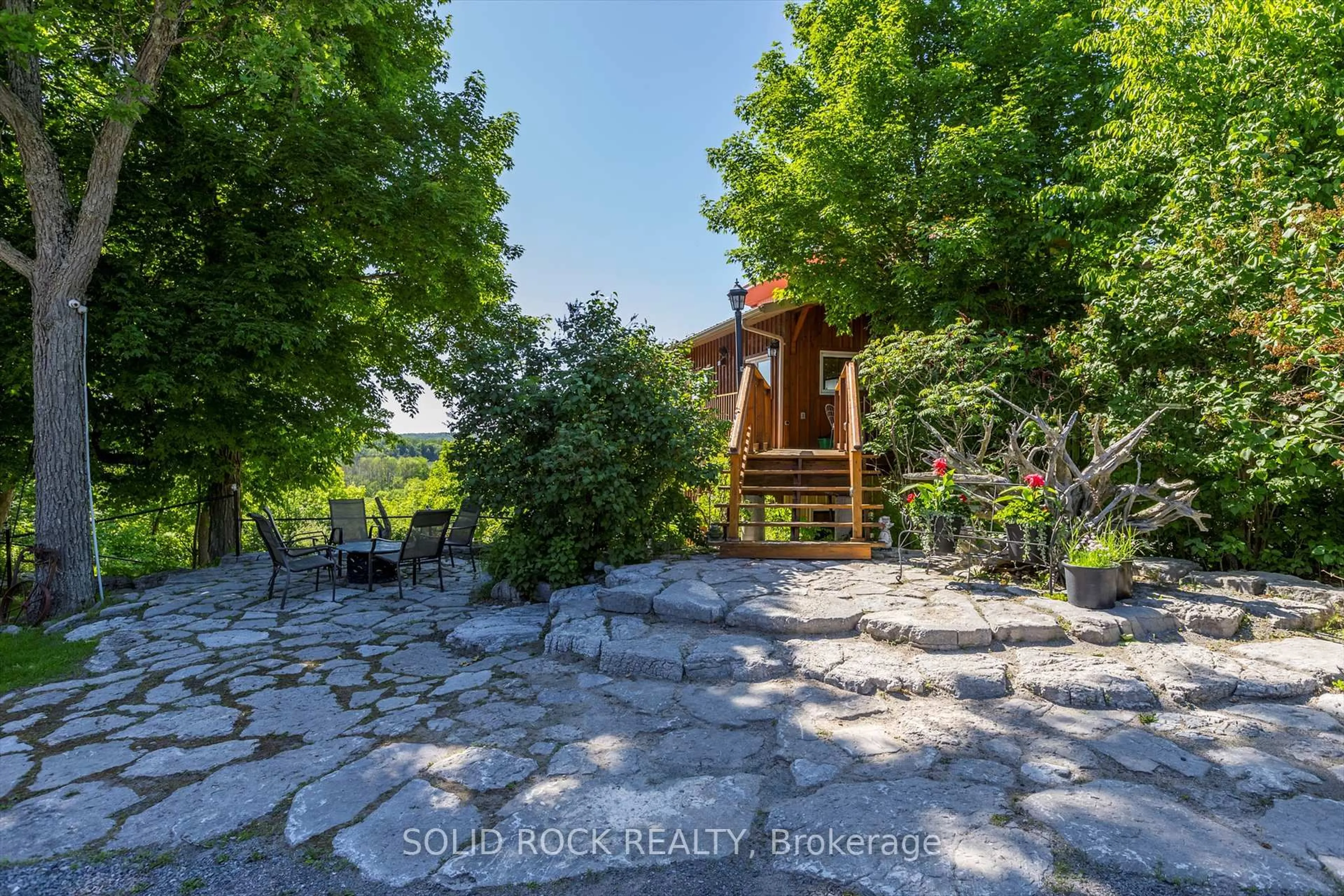A pic from outside/outdoor area/front of a property/back of a property/a pic from drone, unknown for 148 Glen Ridge Rd, Limoges Ontario K0K 2M0