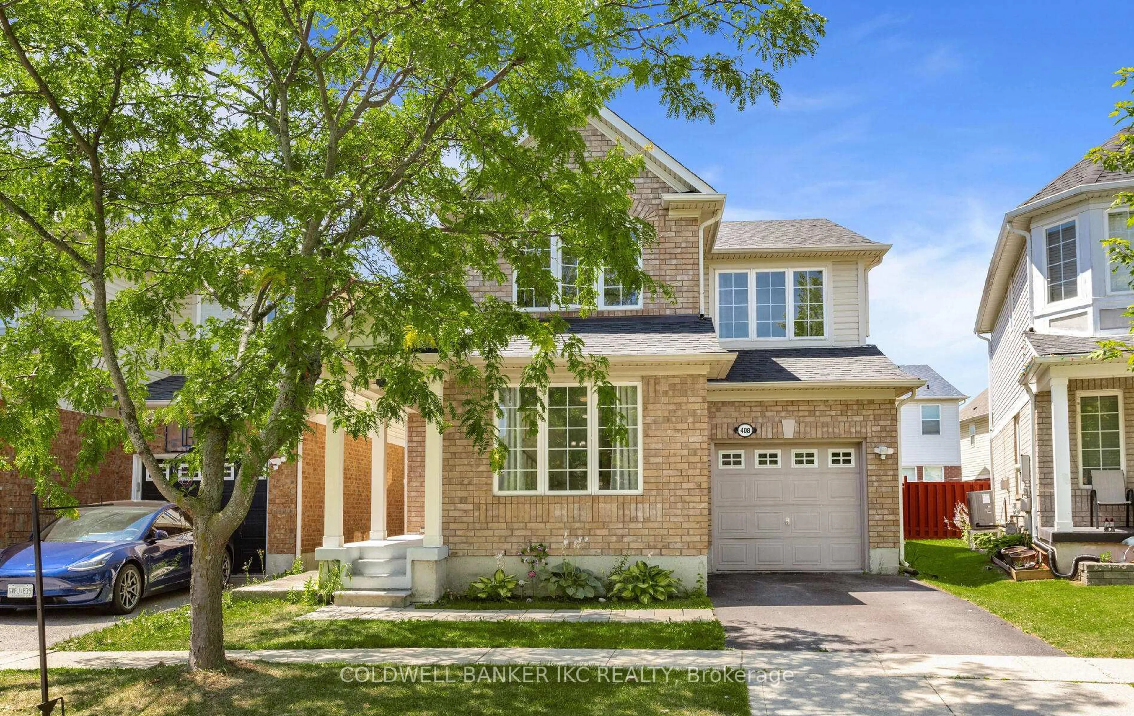 Home with brick exterior material, street for 408 Garth Massey Dr, Cambridge Ontario N1T 2K5