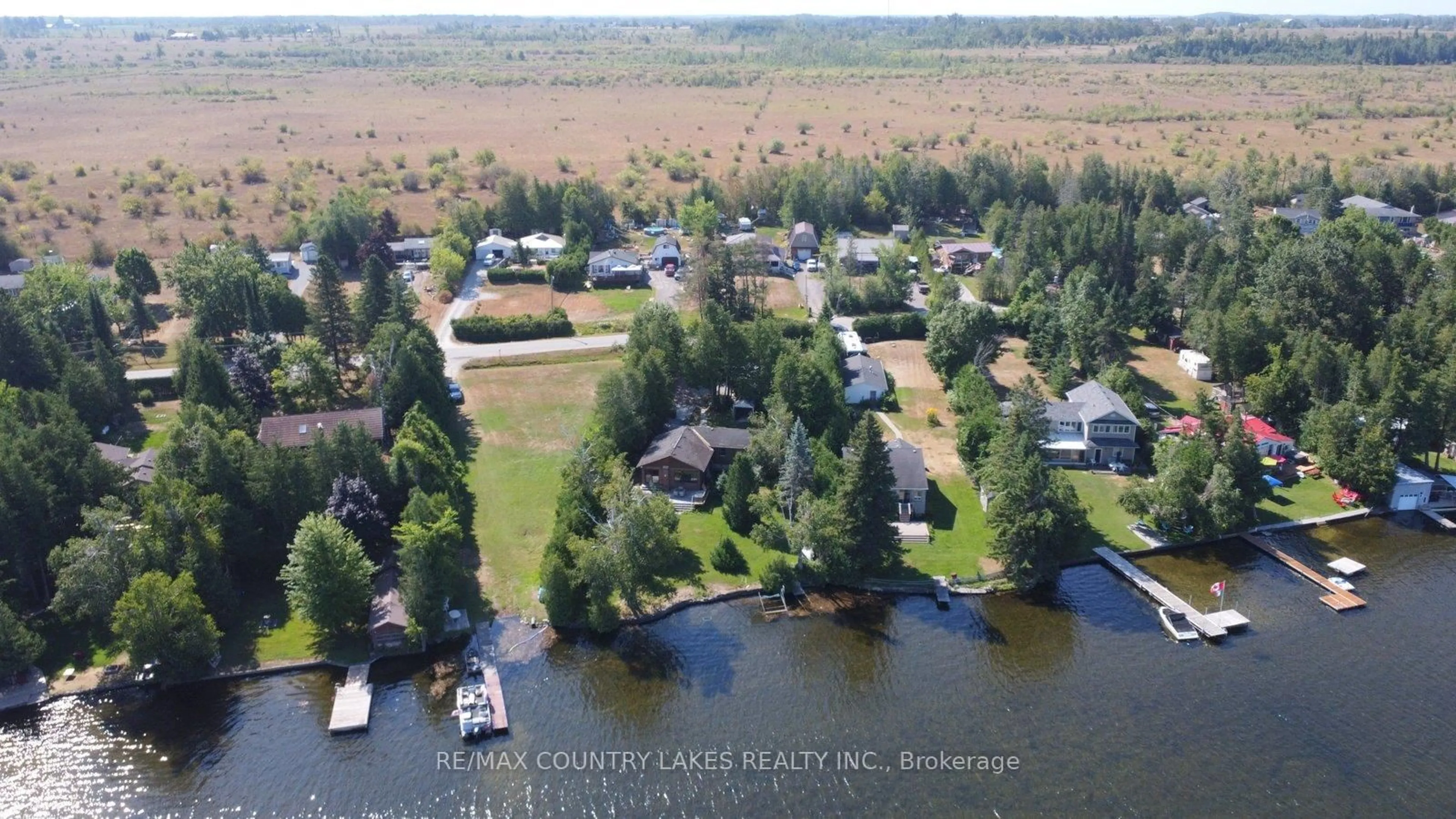 A pic from outside/outdoor area/front of a property/back of a property/a pic from drone, water/lake/river/ocean view for 163 Driftwood Shores Rd, Kawartha Lakes Ontario K0M 2B0