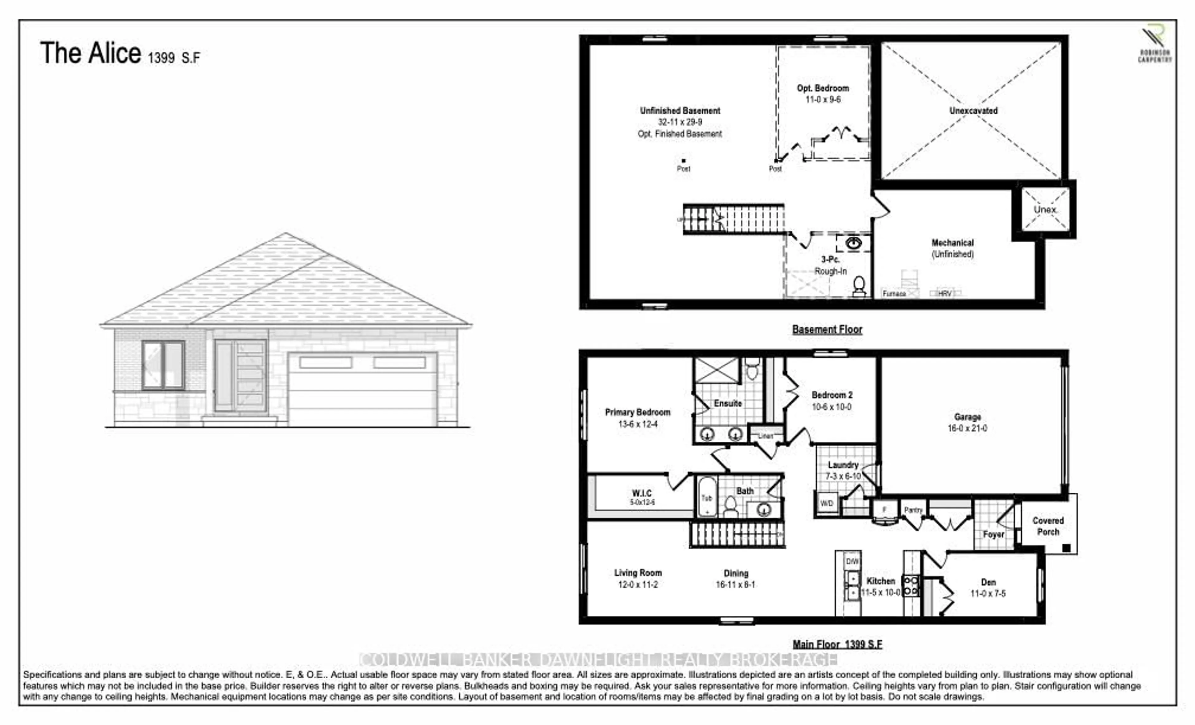 Floor plan for 115 Victoria Ave, South Huron Ontario N0M 1M0
