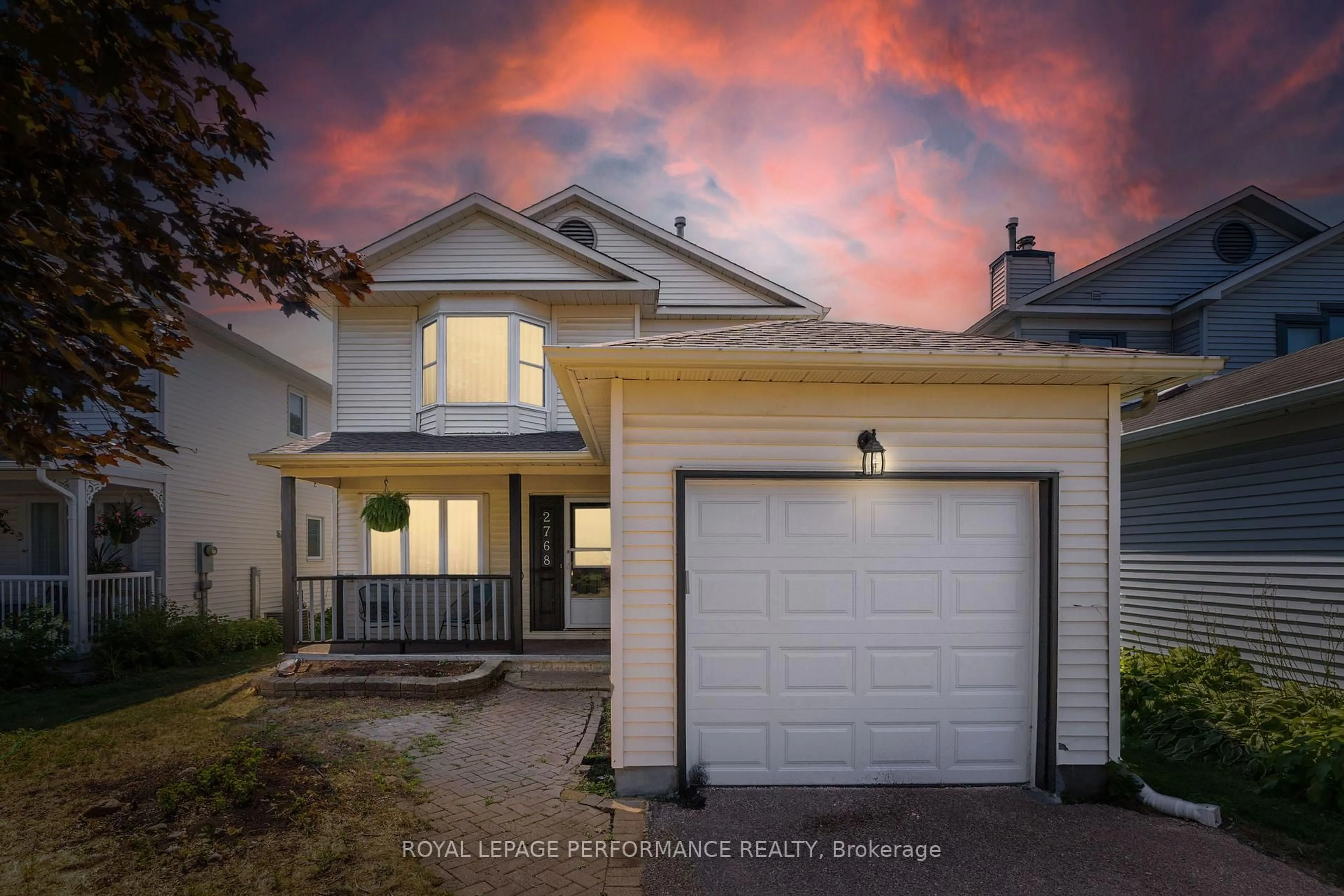 Home with vinyl exterior material, street for 2768 Wyldewood St, Ottawa Ontario K1T 2S4