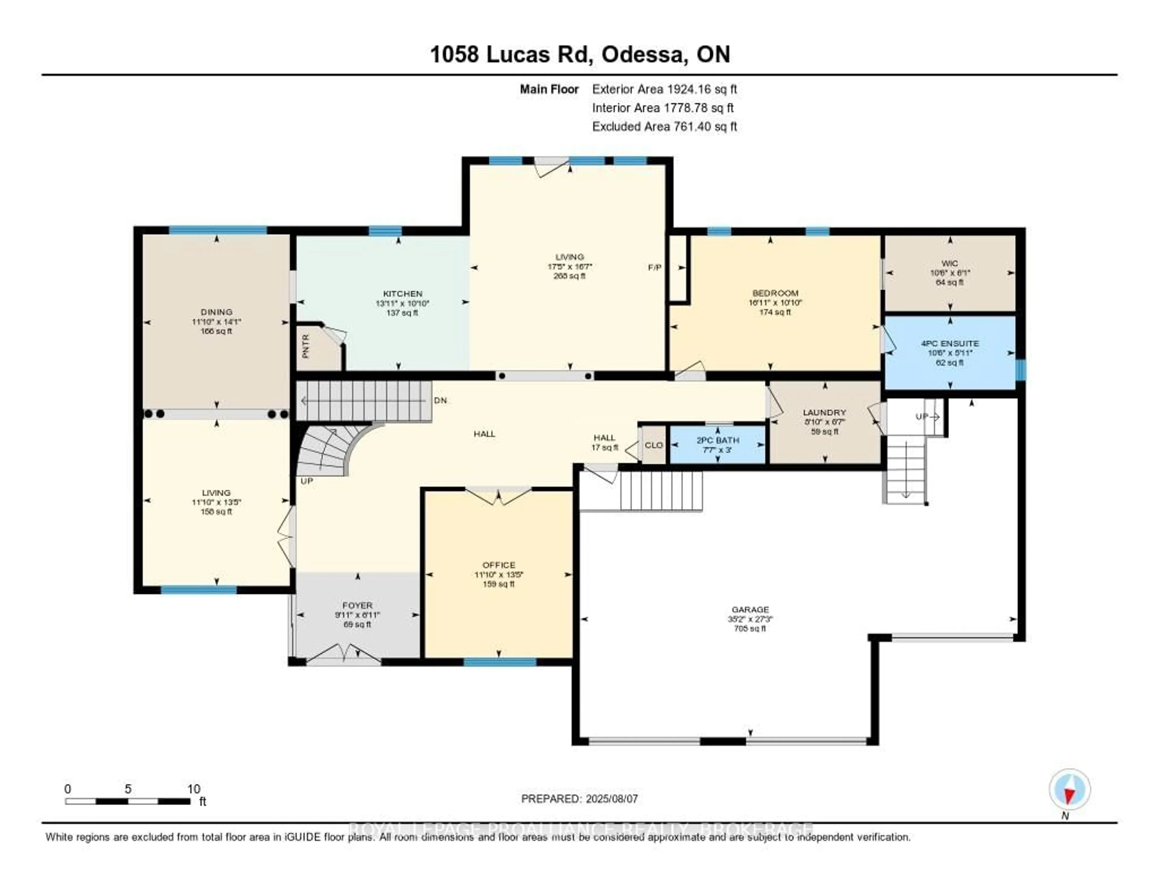Floor plan for 1058 Lucas Rd, Bissett Creek Ontario K0H 2H0