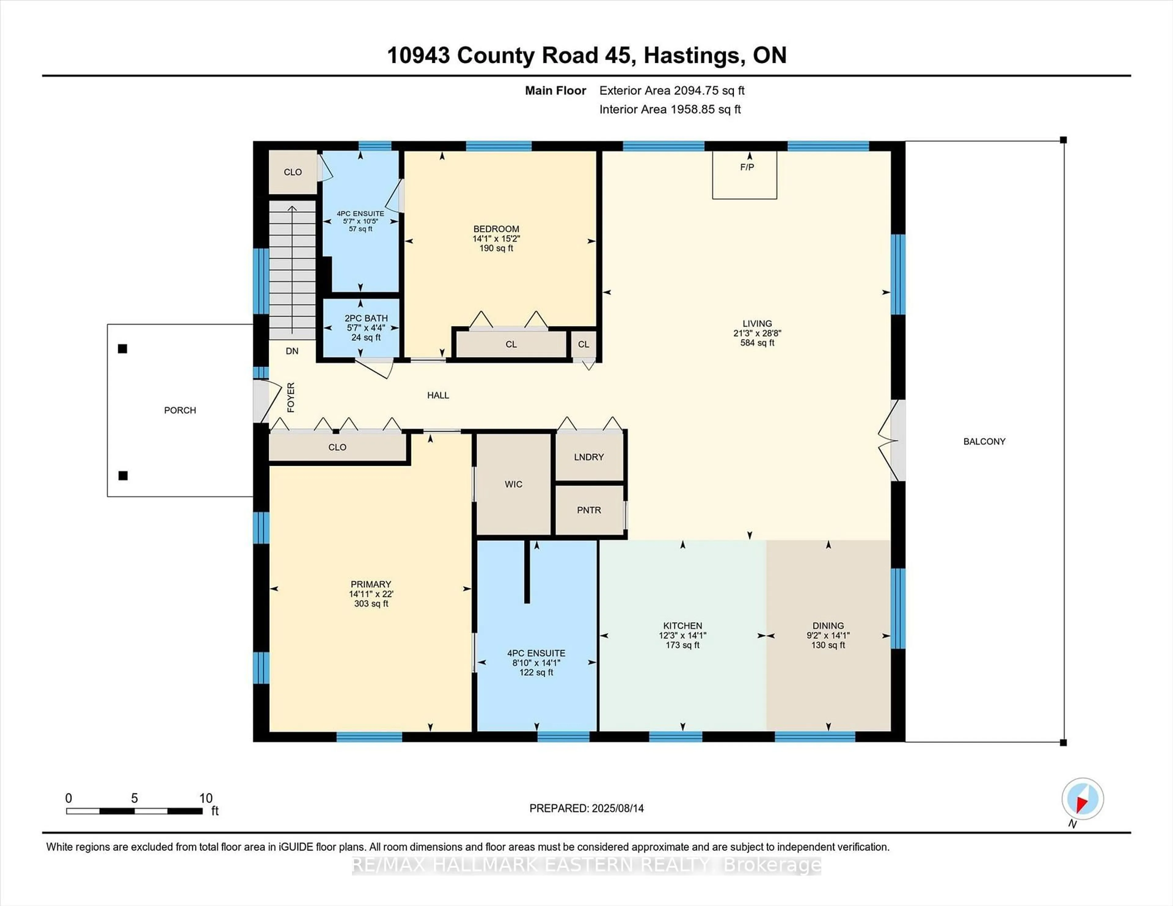 Floor plan for 10943 County Rd 45, Trent Hills Ontario K0L 1Y0