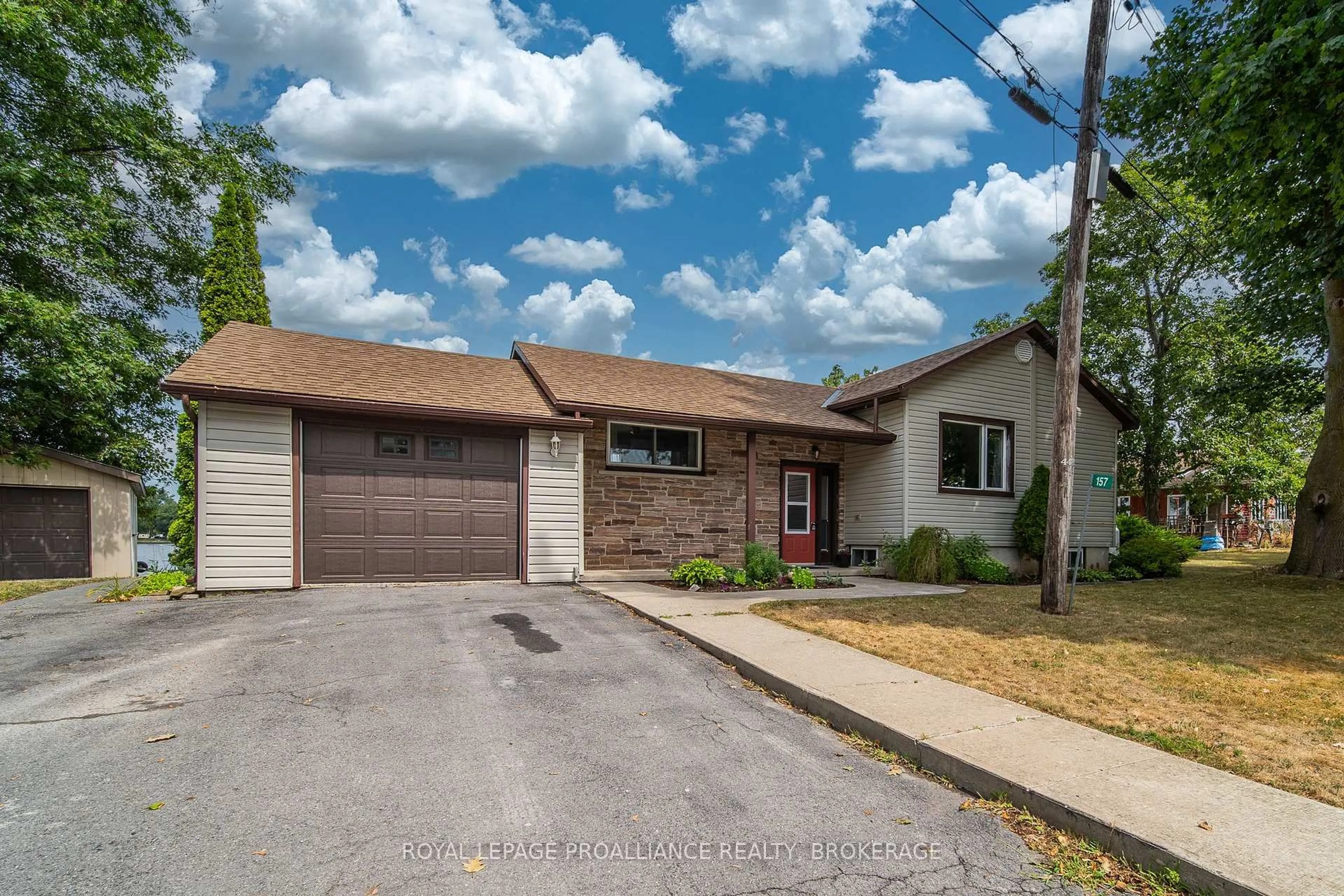 Home with brick exterior material, street for 157 Unger Island Rd, Greater Napanee Ontario K7R 3L1