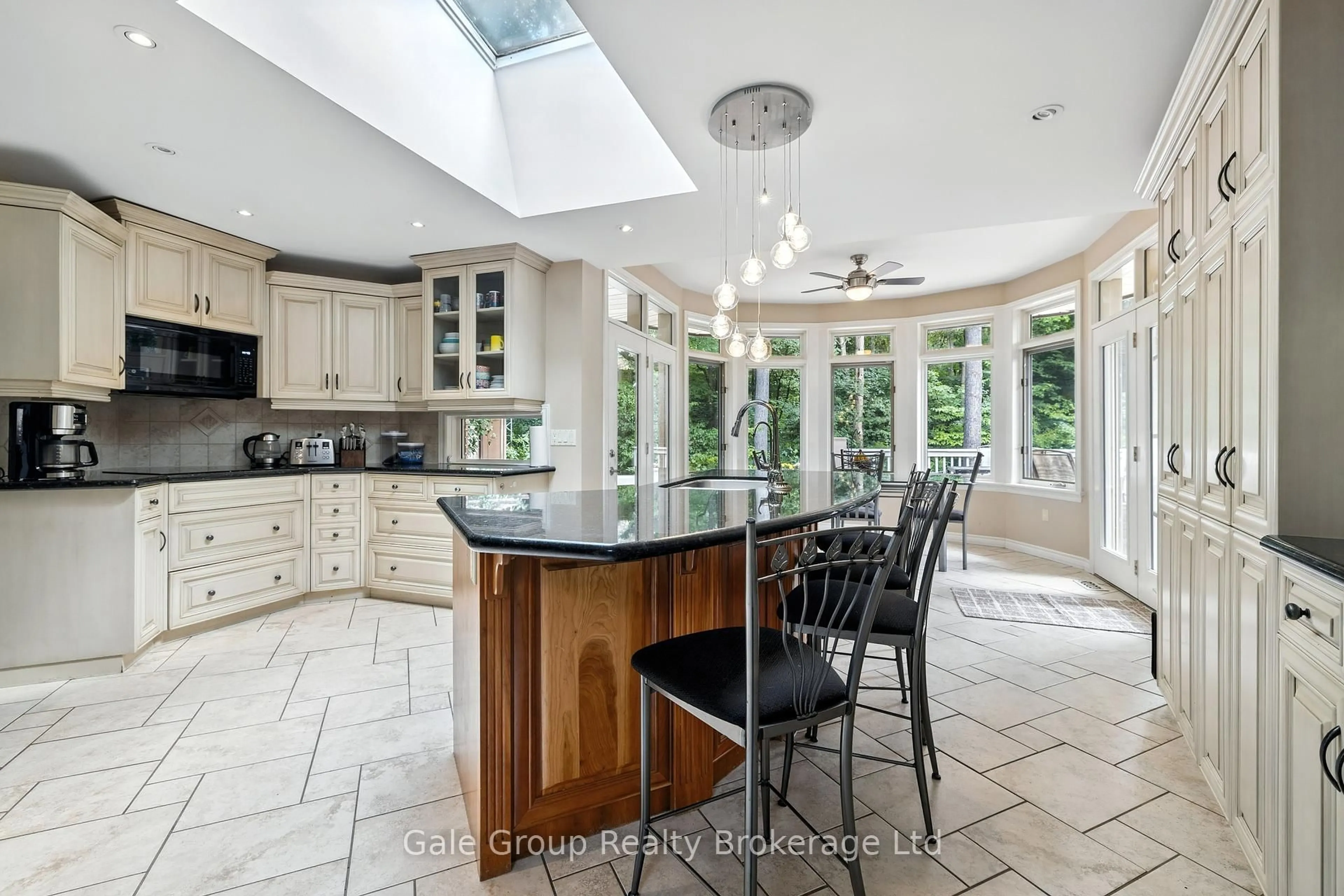 Contemporary kitchen, ceramic/tile floor for 847294 Township 9 Rd, Blandford-Blenheim Ontario N0J 1G0