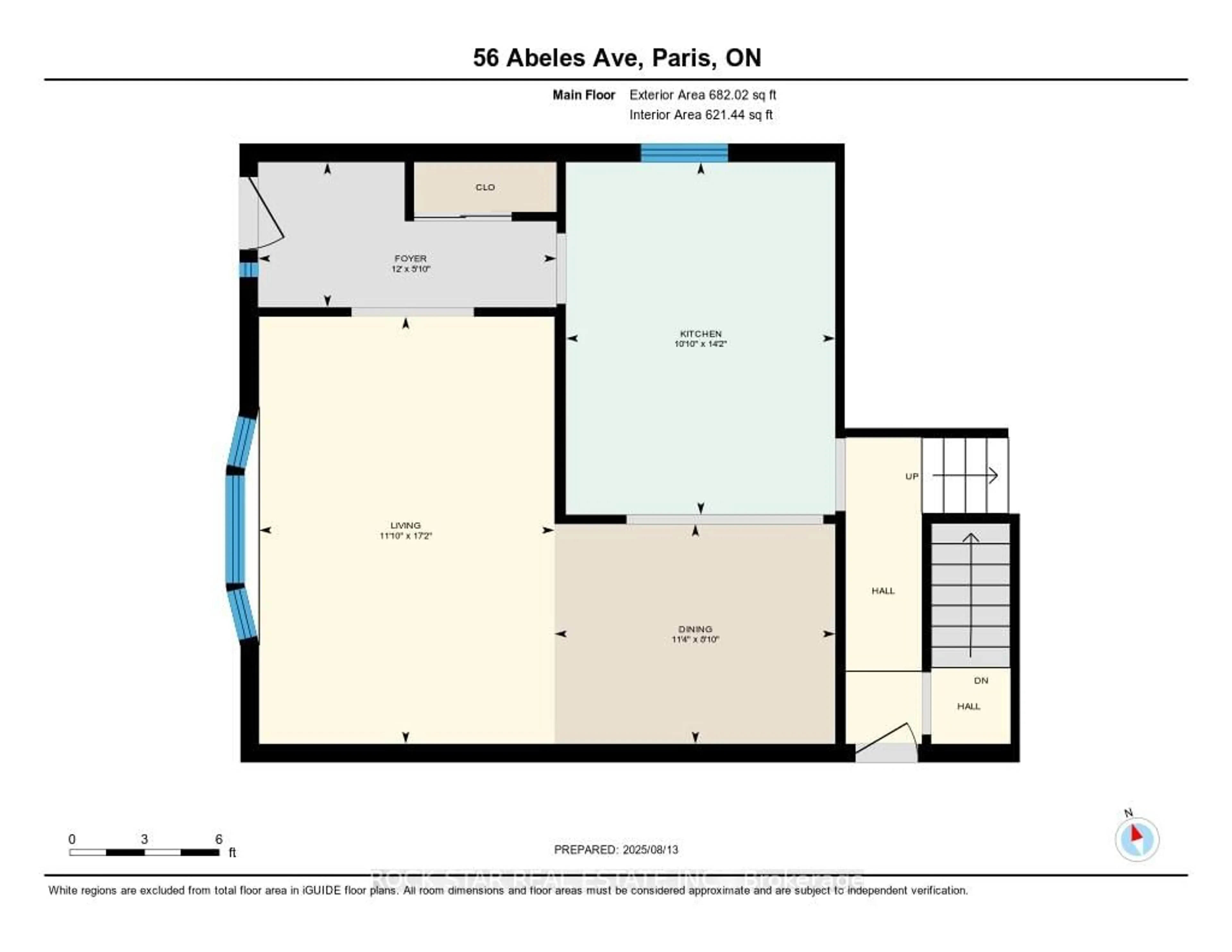 Floor plan for 56 Abeles Ave, Brant Ontario N3L 3N9