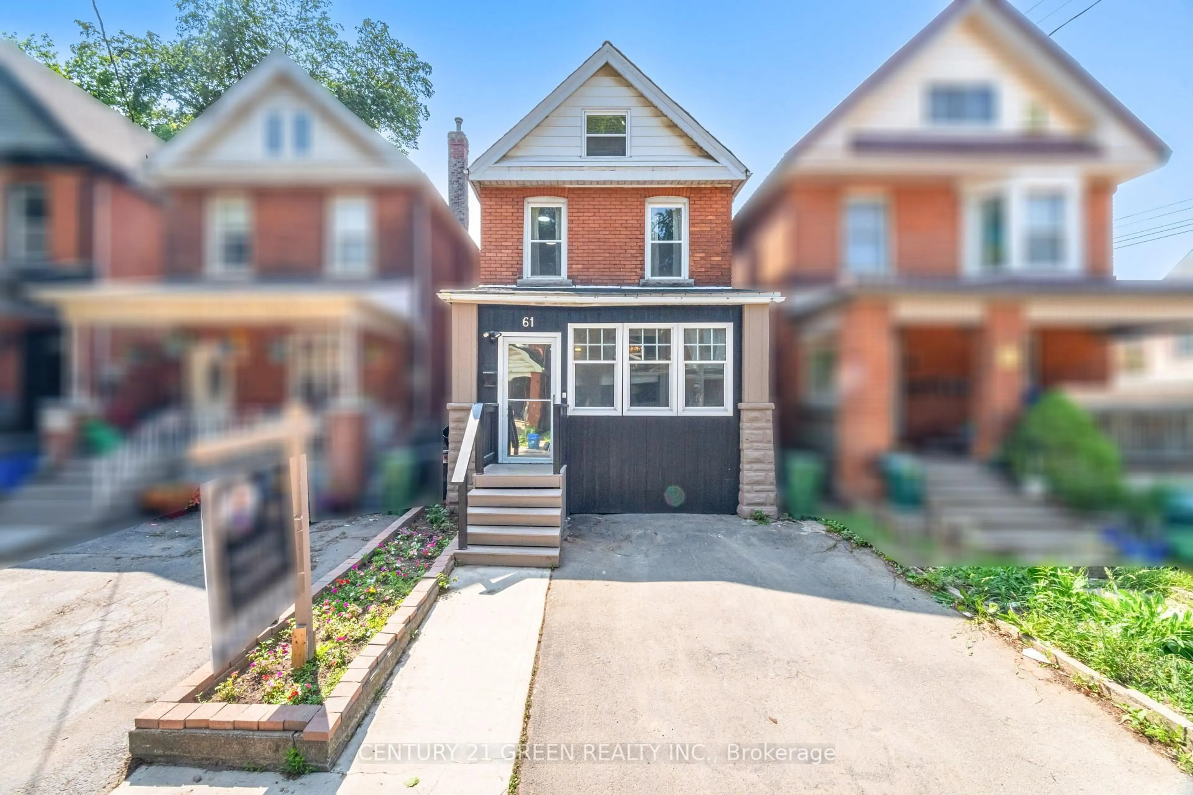 Home with brick exterior material, street for 61 Stirton St, Hamilton Ontario L8L 6E7