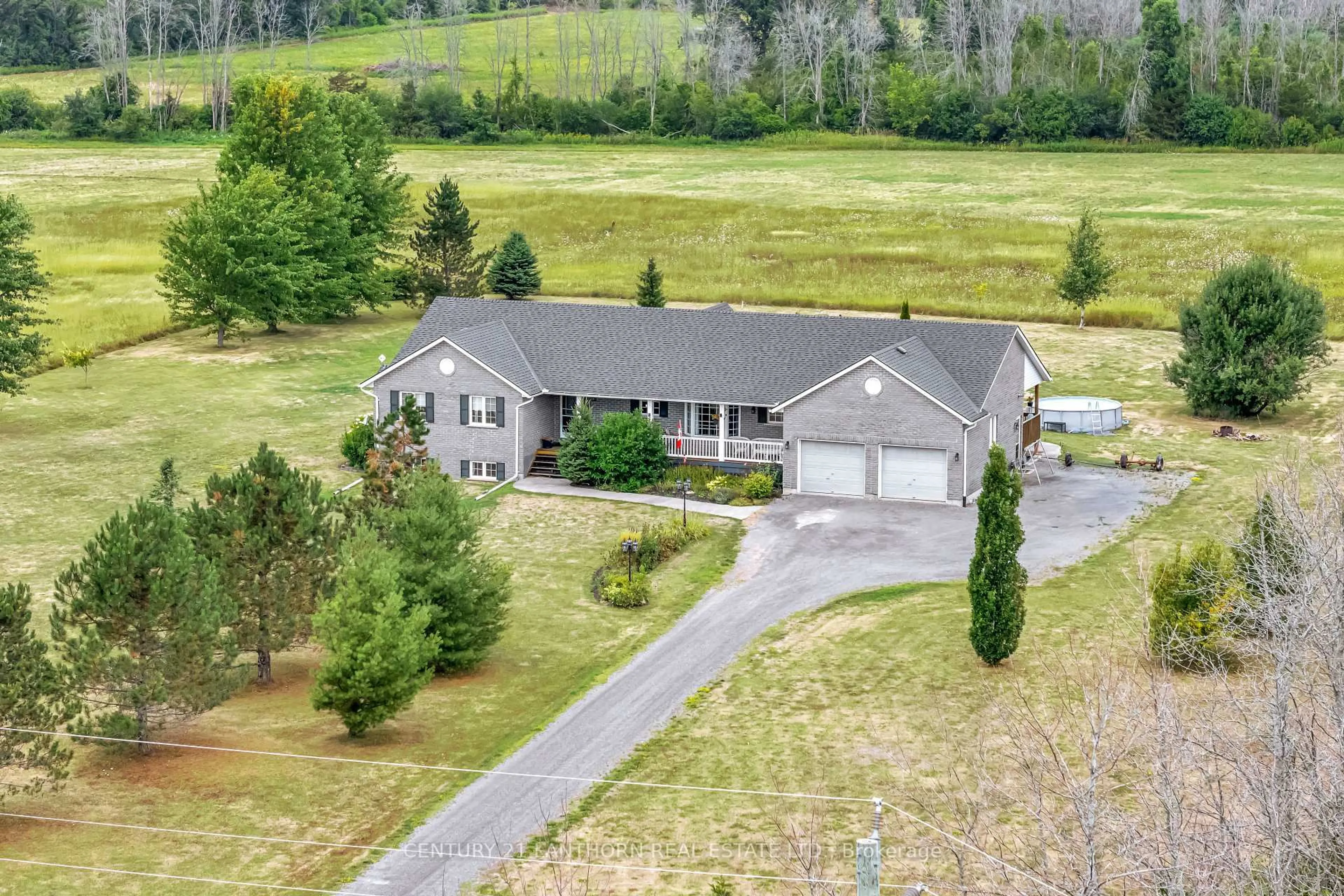 A pic from outside/outdoor area/front of a property/back of a property/a pic from drone, mountain view for 1489 Airport Pkwy, Tyendinaga Ontario K8N 4Z6