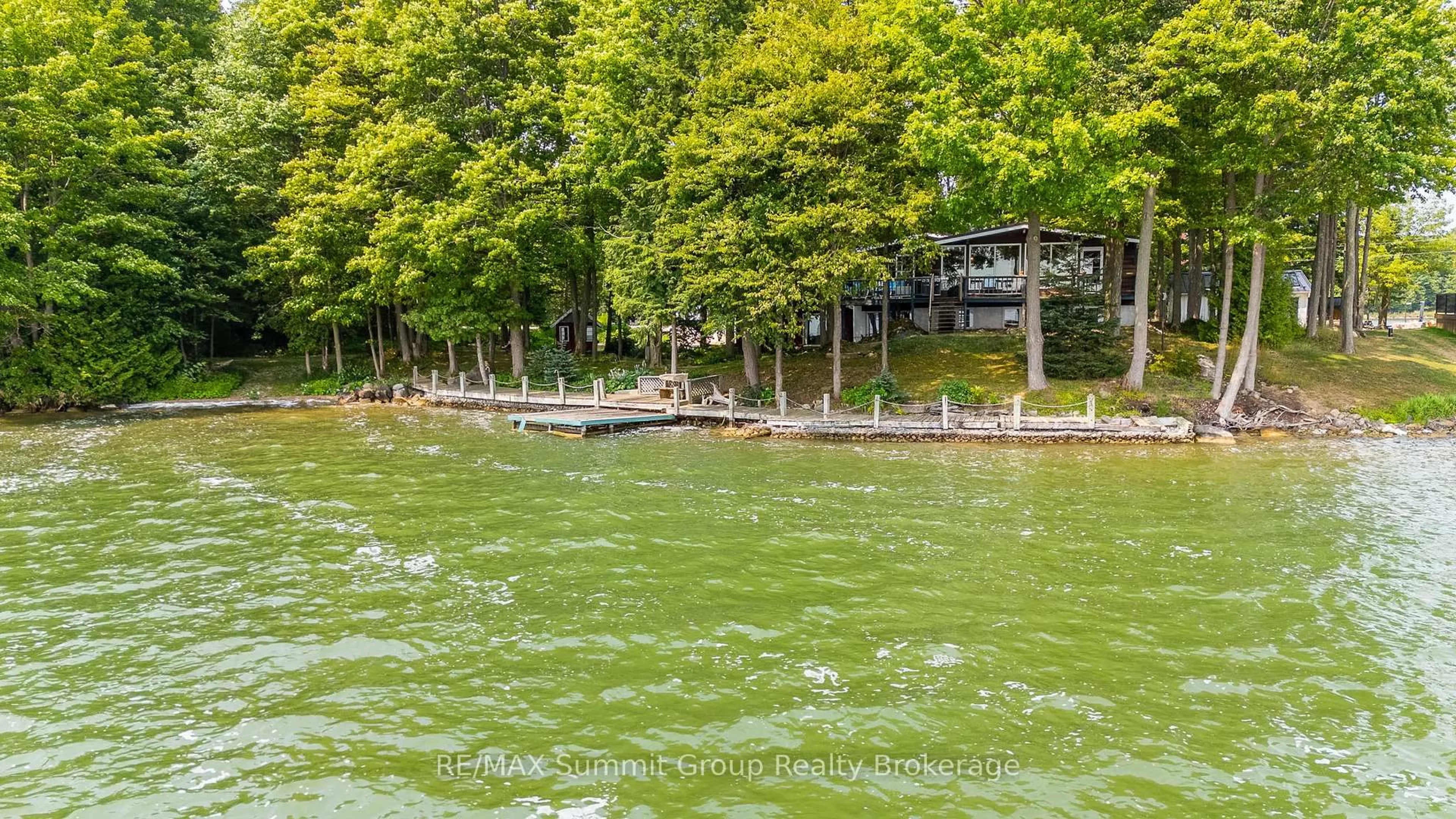 Patio, water/lake/river/ocean view for 116 Baragar Rd, Grey Highlands Ontario N0C 1E0