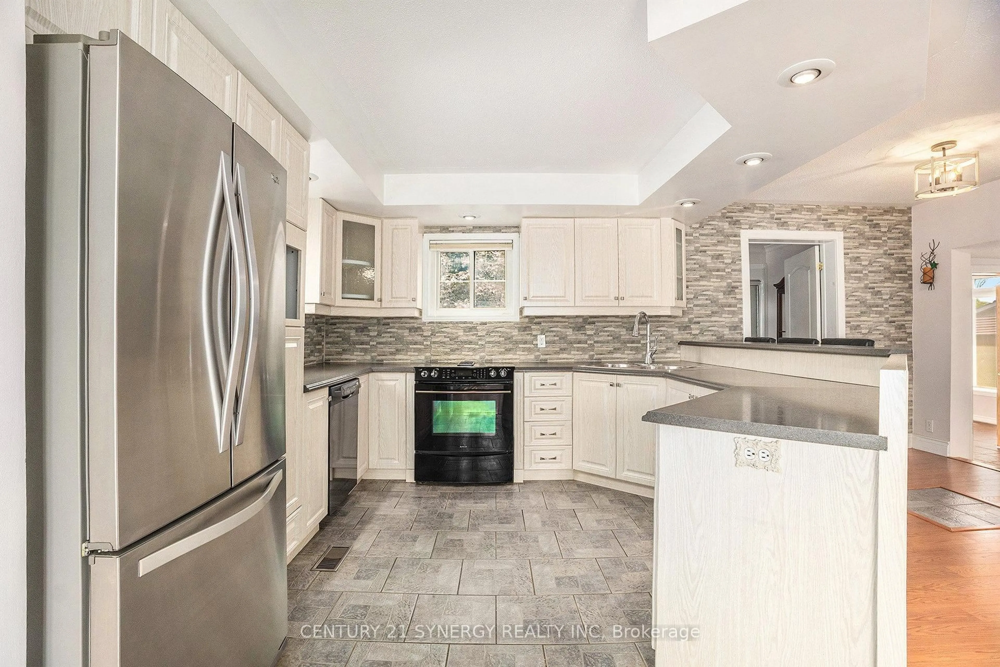 Contemporary kitchen, ceramic/tile floor for 3 Bridge St, North Stormont Ontario K0A 1R0