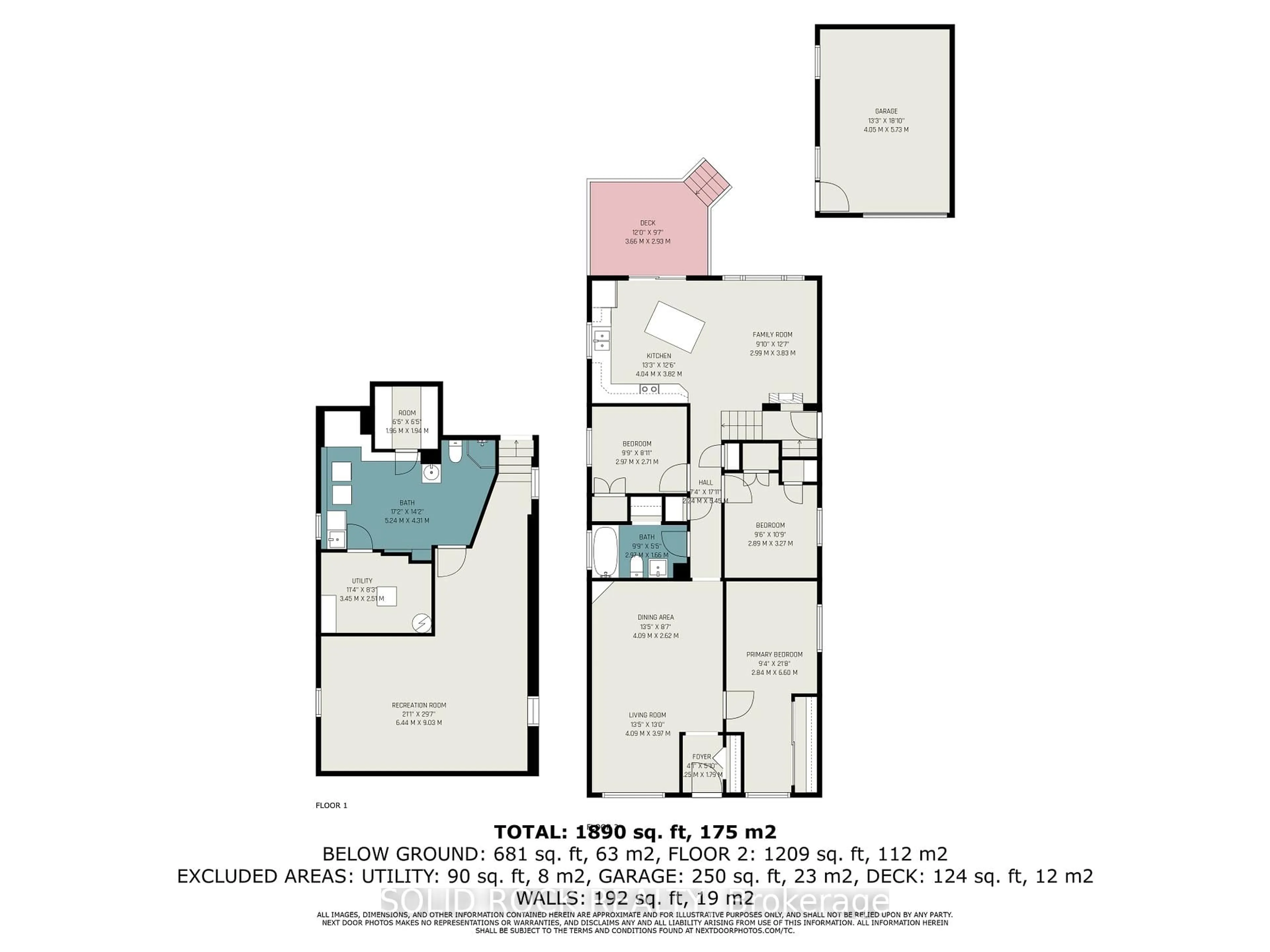 Floor plan for 236 Northwestern Ave, Ottawa Ontario K1Y 0M3