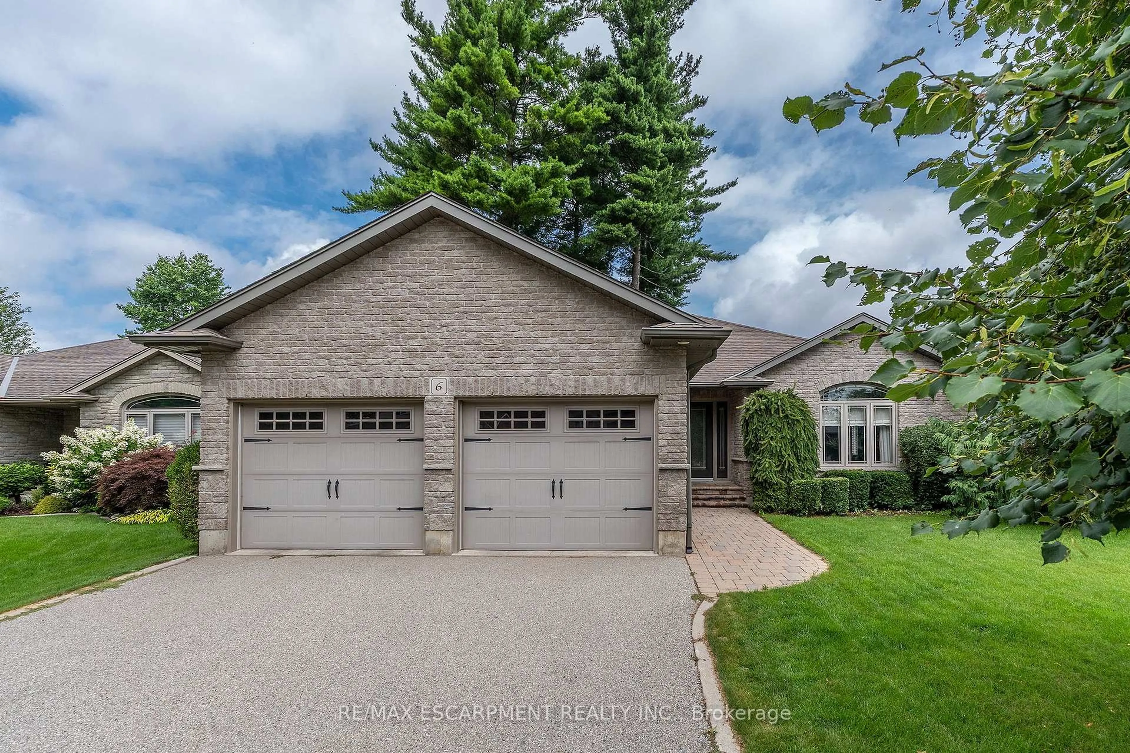 Home with brick exterior material, street for 6 Wintergreen Cres, Norfolk Ontario N4B 2W5