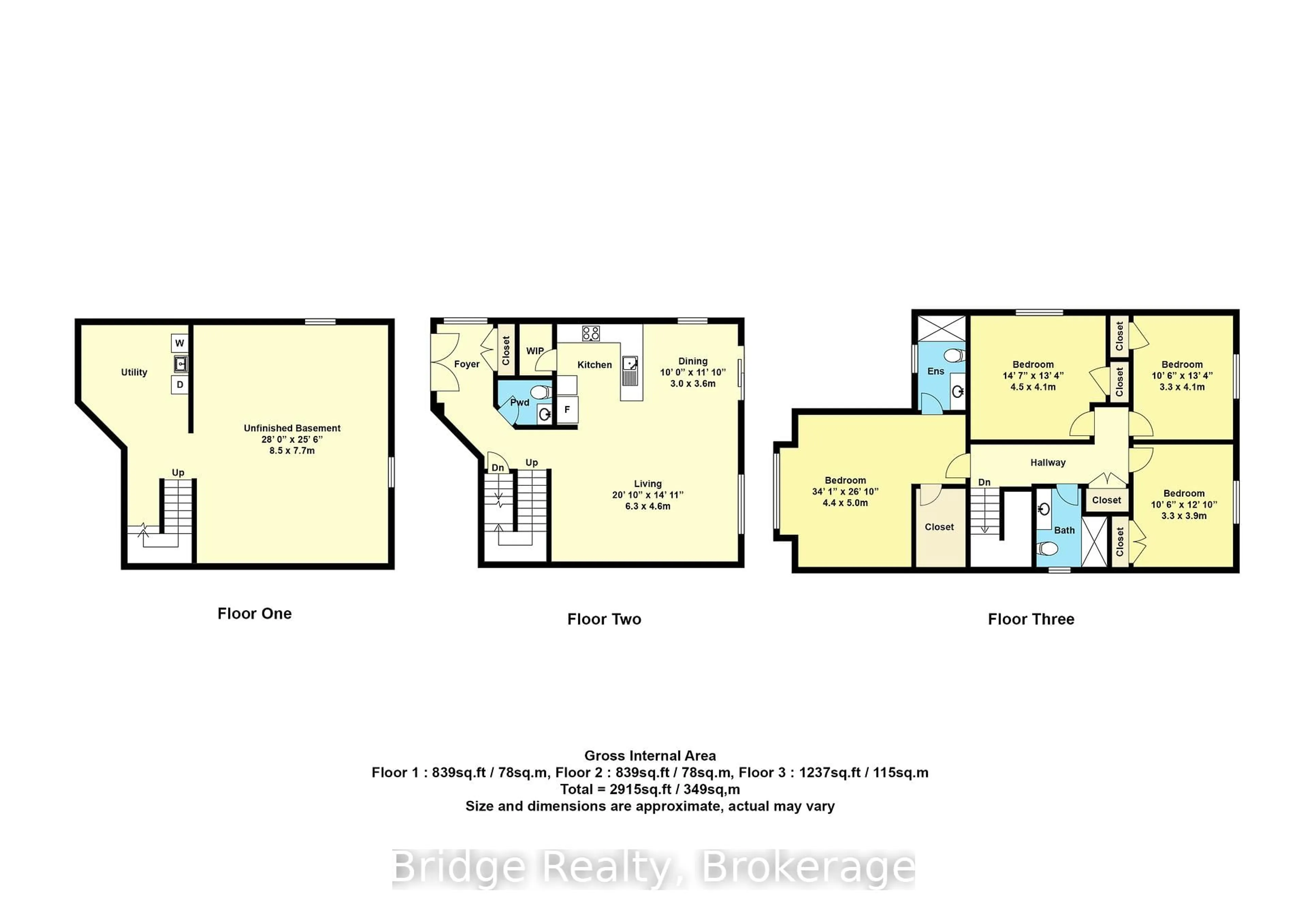 Floor plan for 66 Cash Cres, Ingersoll Ontario N5C 0E2