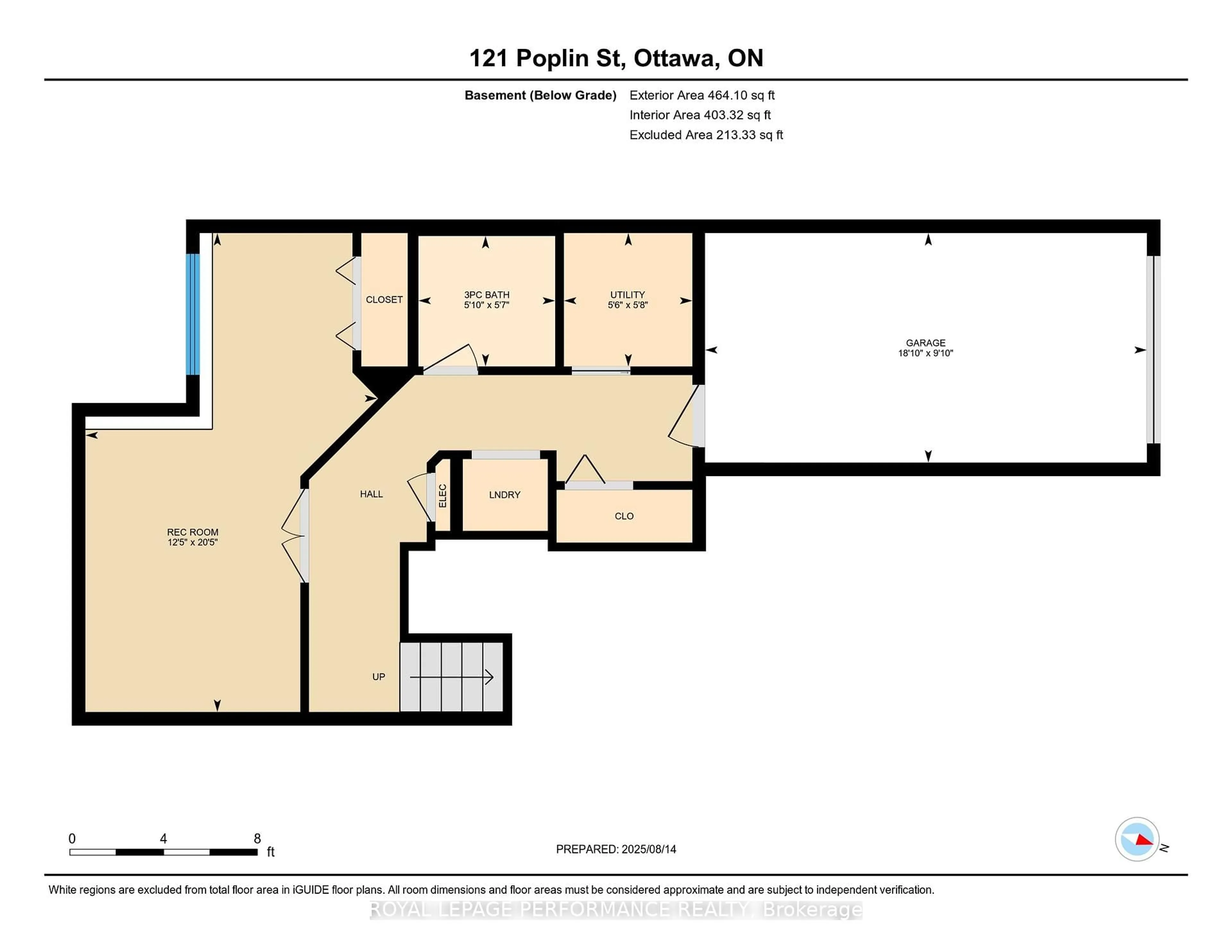 Floor plan for 121 Poplin St #53, Ottawa Ontario K4M 0G7