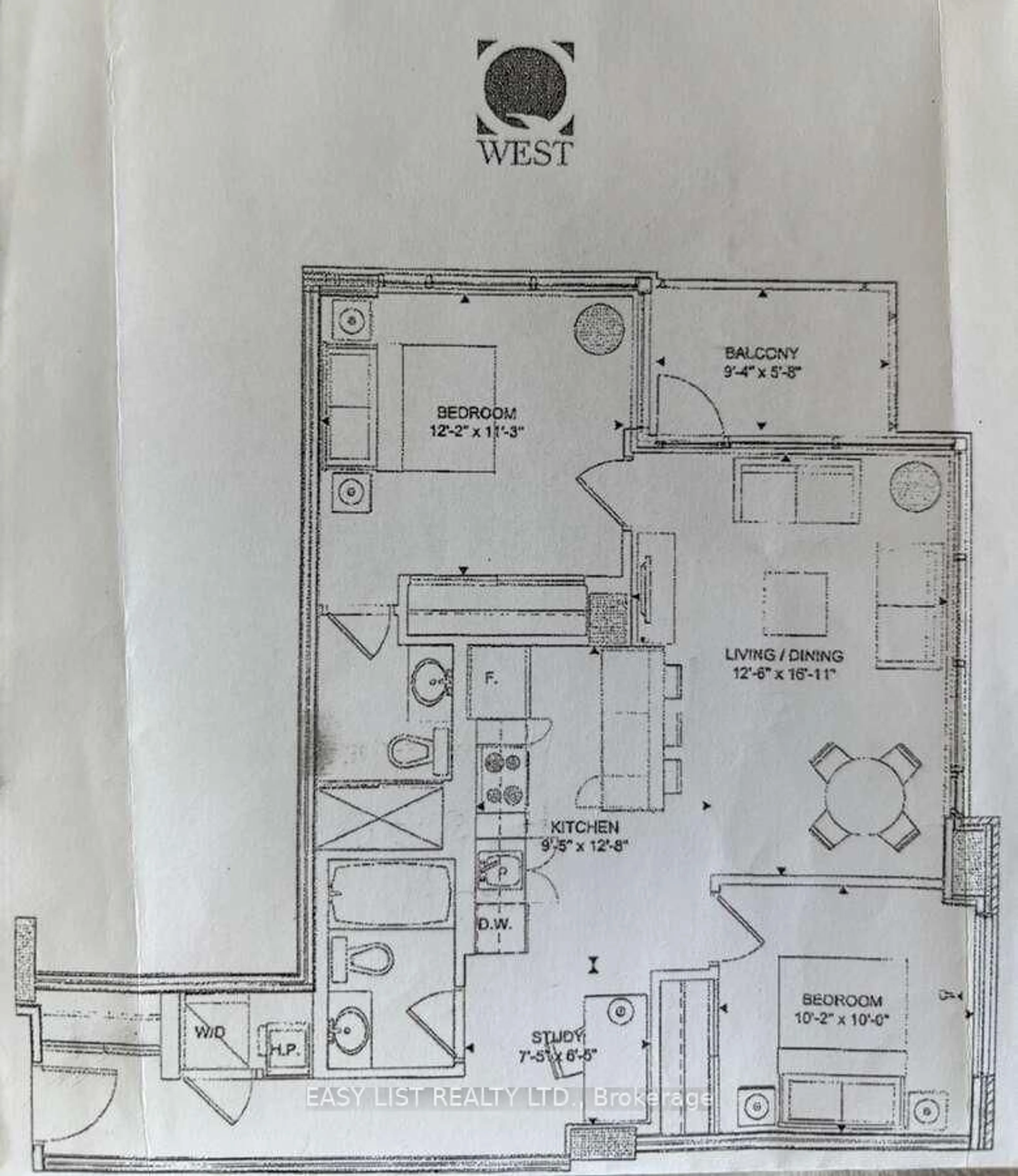 Floor plan for 108 Richmond Rd #701, Ottawa Ontario K1Z 0B3