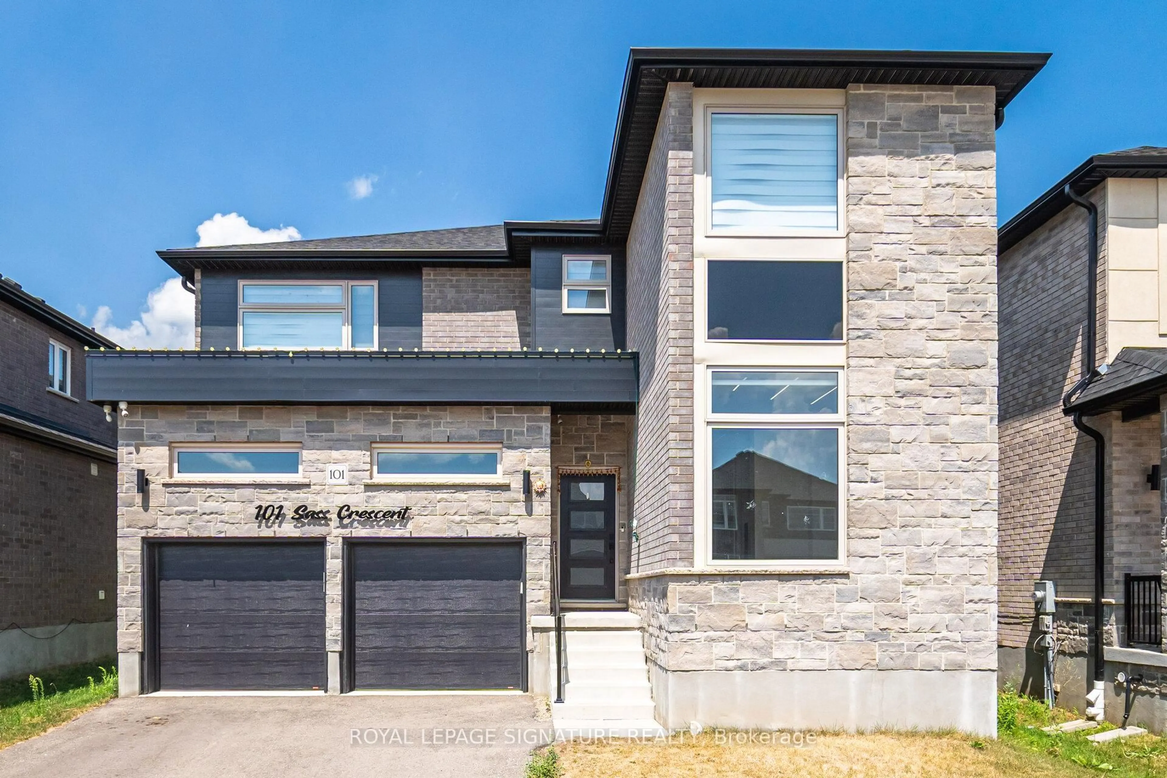 Home with brick exterior material, street for 101 Sass Cres, Brant Ontario N3L 0J3