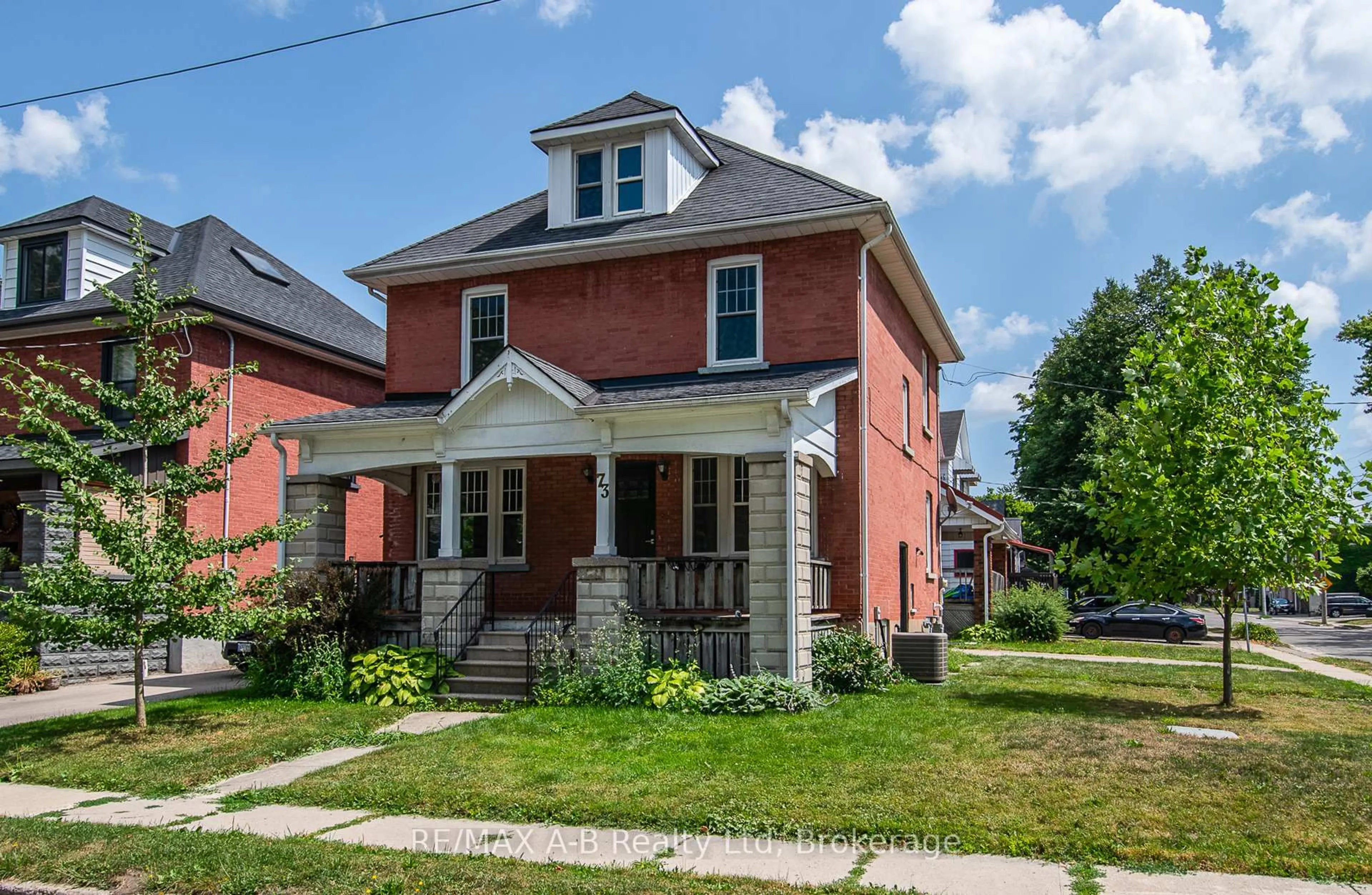 Home with brick exterior material, street for 73 Stratford St, Stratford Ontario N5A 2H7