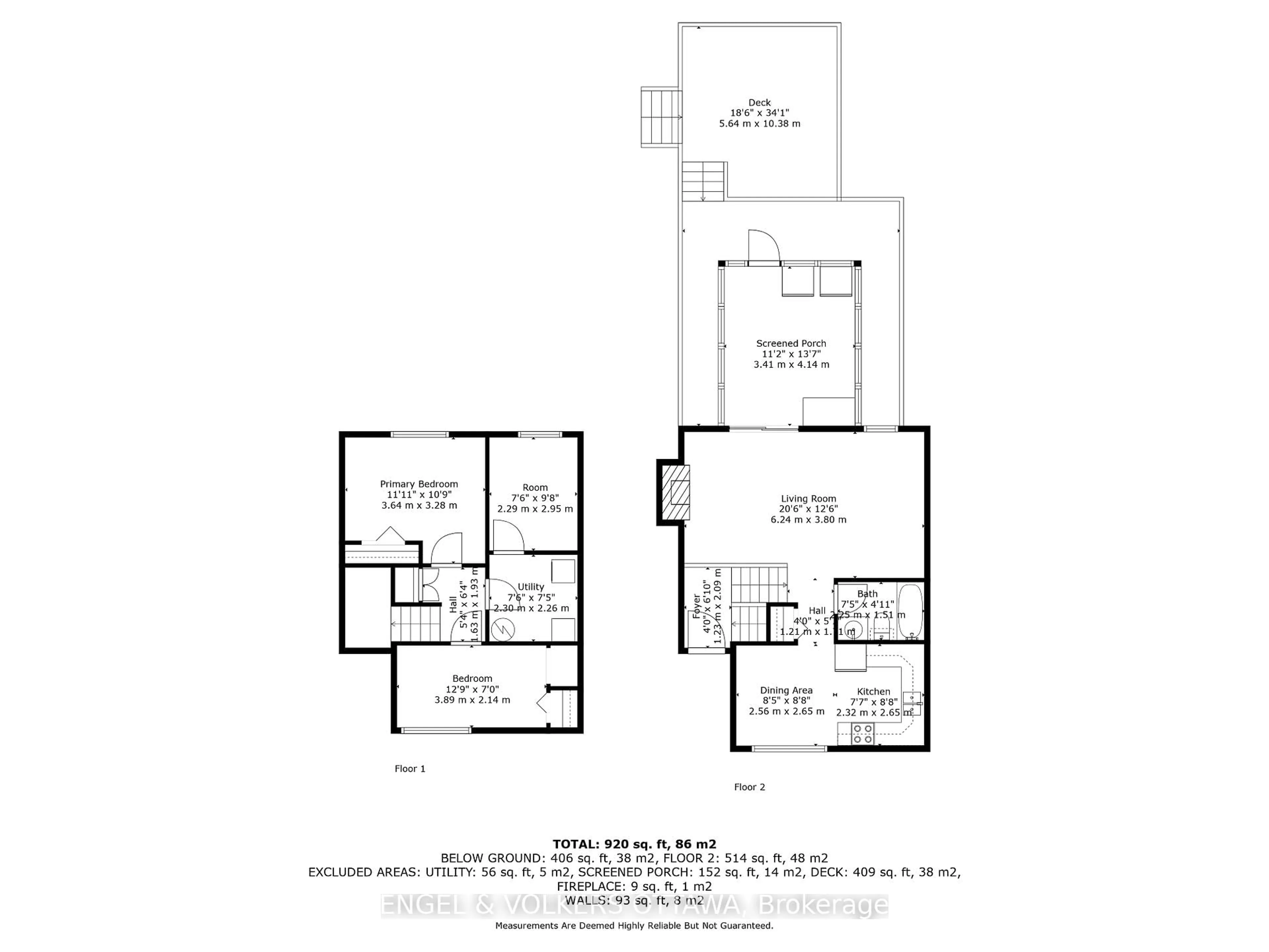 Floor plan for 238 Wilfred Cres, Arnprior Ontario K7S 2W9