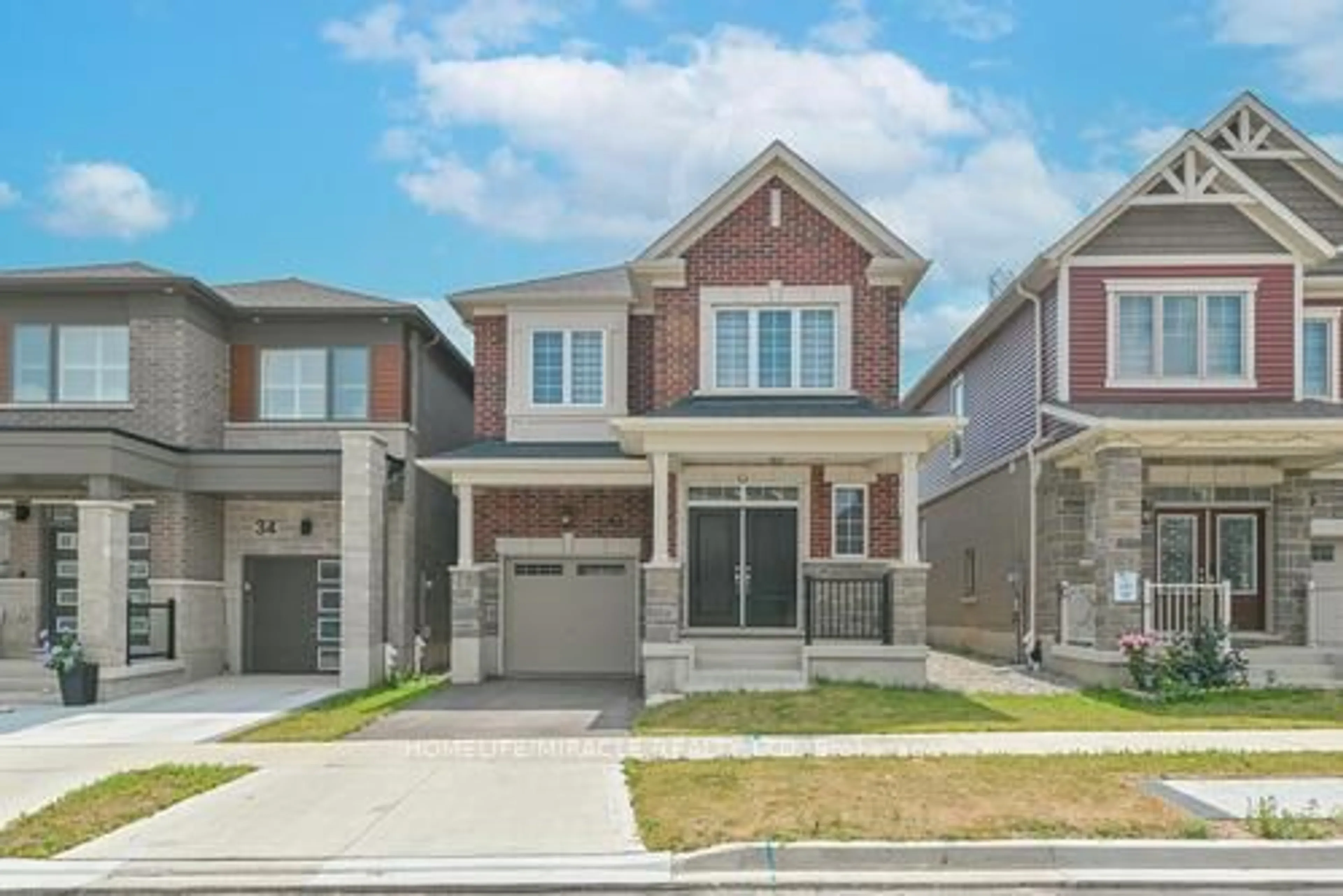Home with brick exterior material, street for 30 Saxony St, Kitchener Ontario N2R 0S3